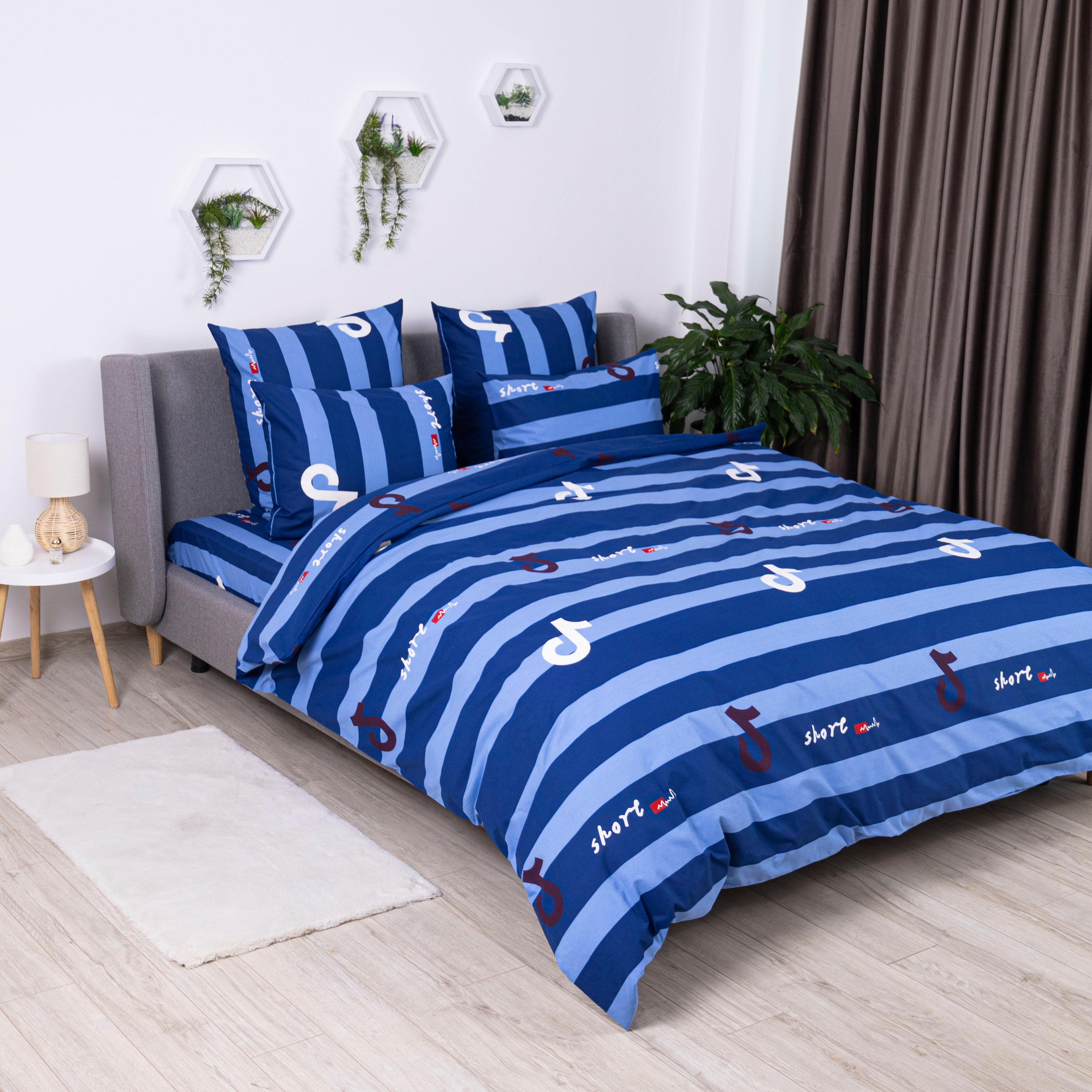 Bedding Set TEP "Soft dreams" Line Blue, 70x70, one and a half - Photo 3