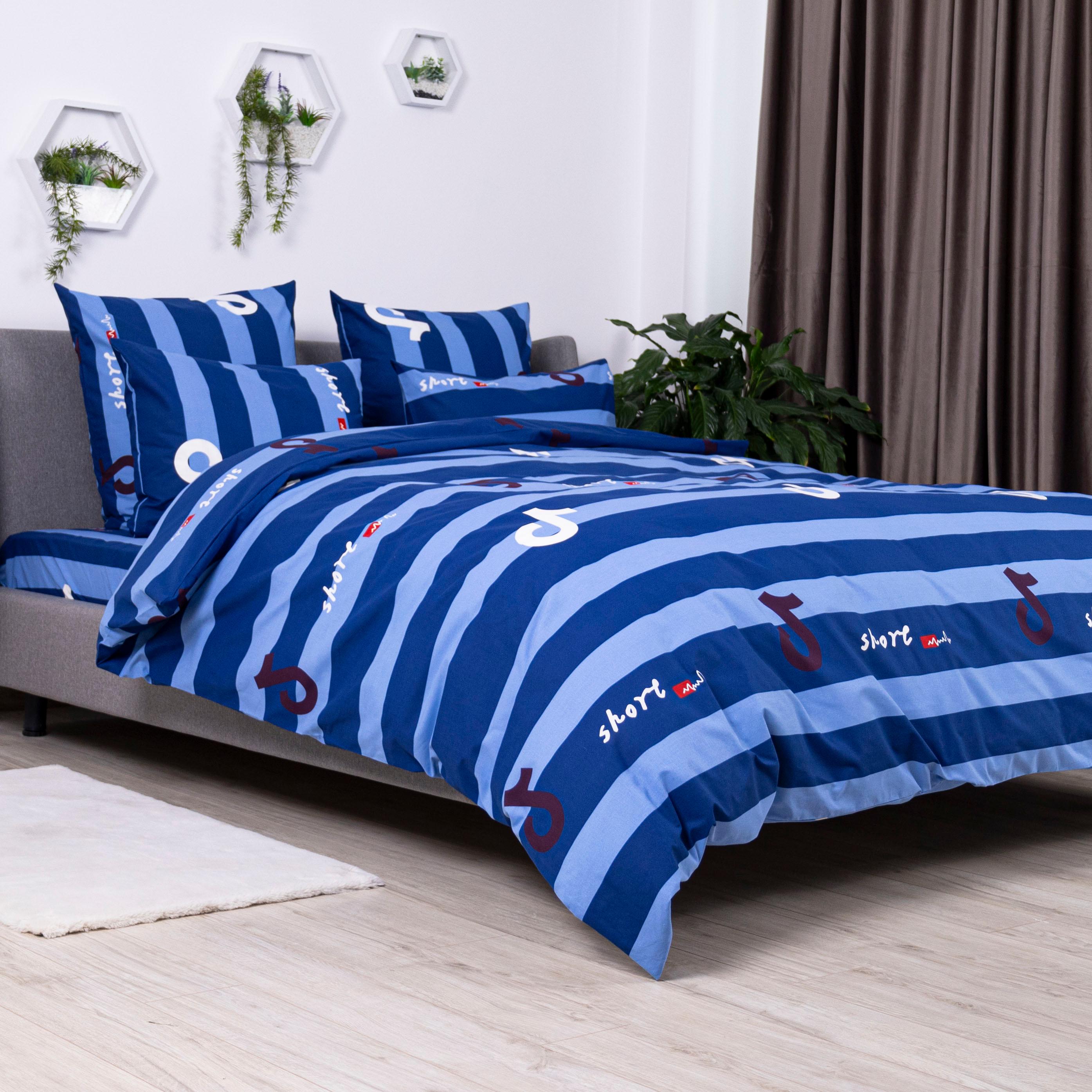 Bedding Set TEP "Soft dreams" Line Blue, 70x70, one and a half - Photo 4