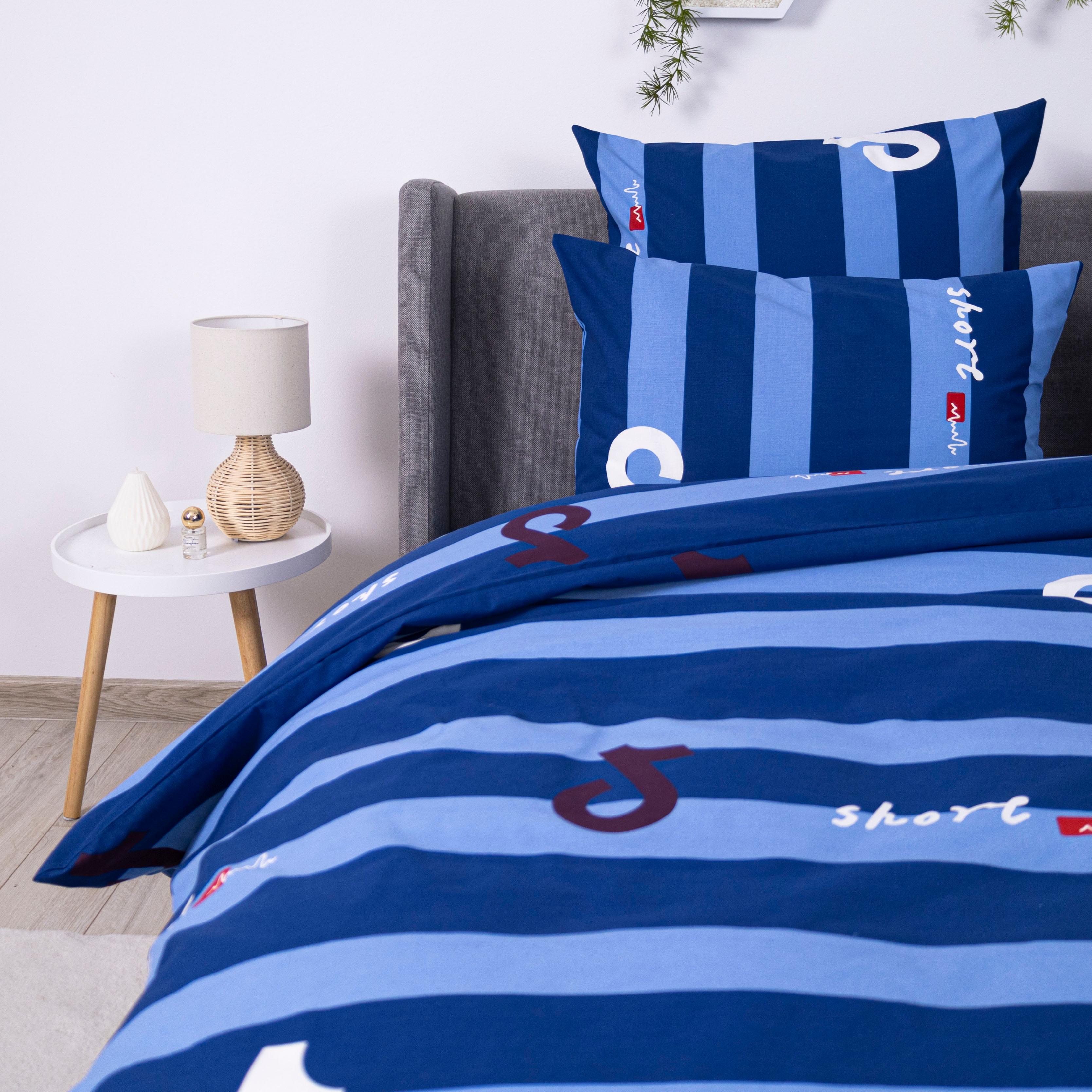 Bedding Set TEP "Soft dreams" Line Blue, 70x70, one and a half - Photo 5
