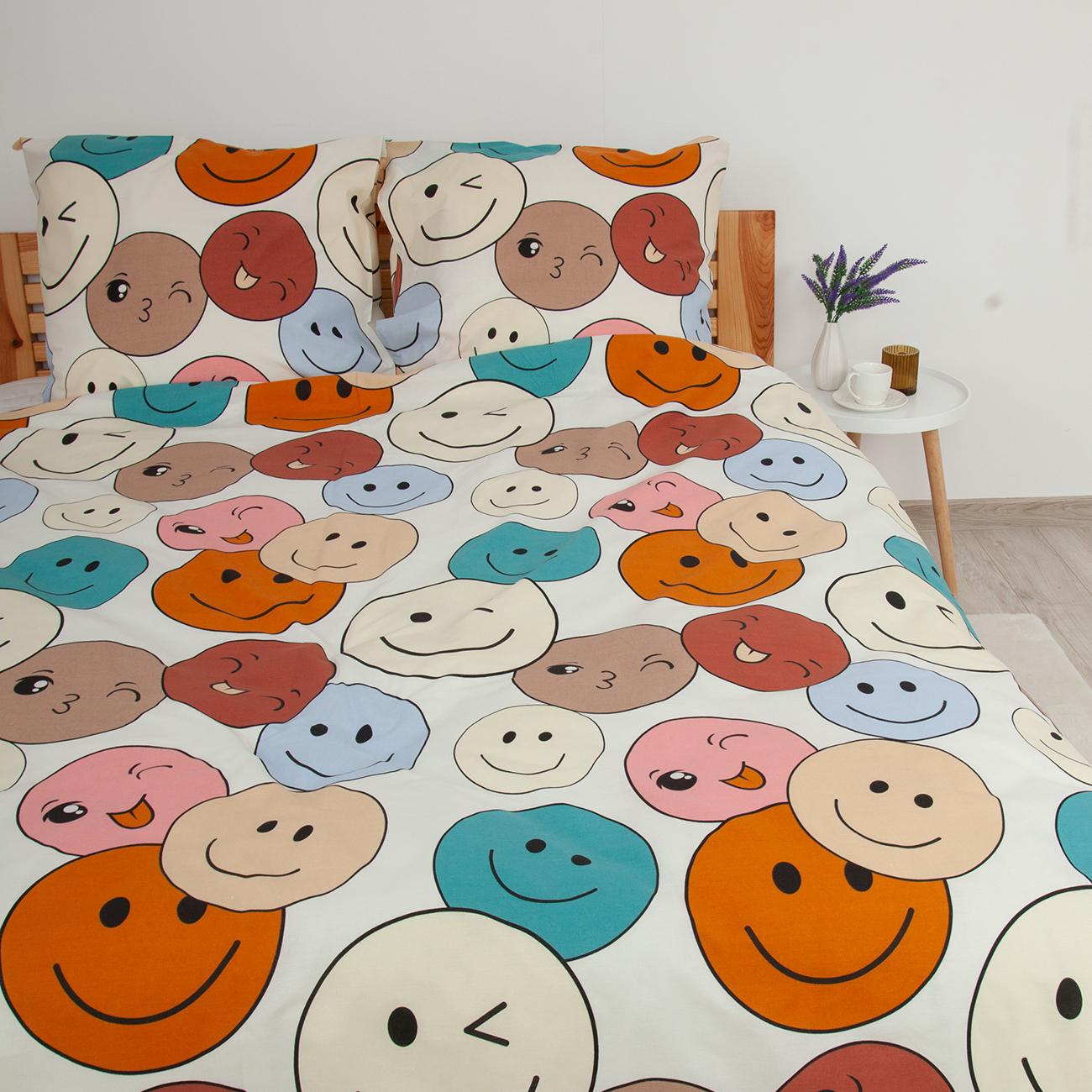 Постільна білизна ТЕП "Happy Sleep Duo" Emojical, двоспальна - Фото 4