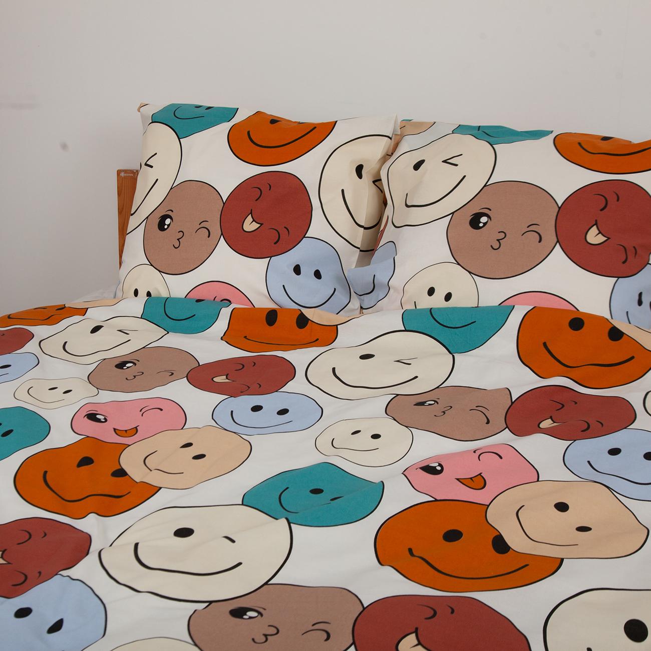Постельное белье ТЕП "Happy Sleep Duo" Emojical, евро - Фото 5