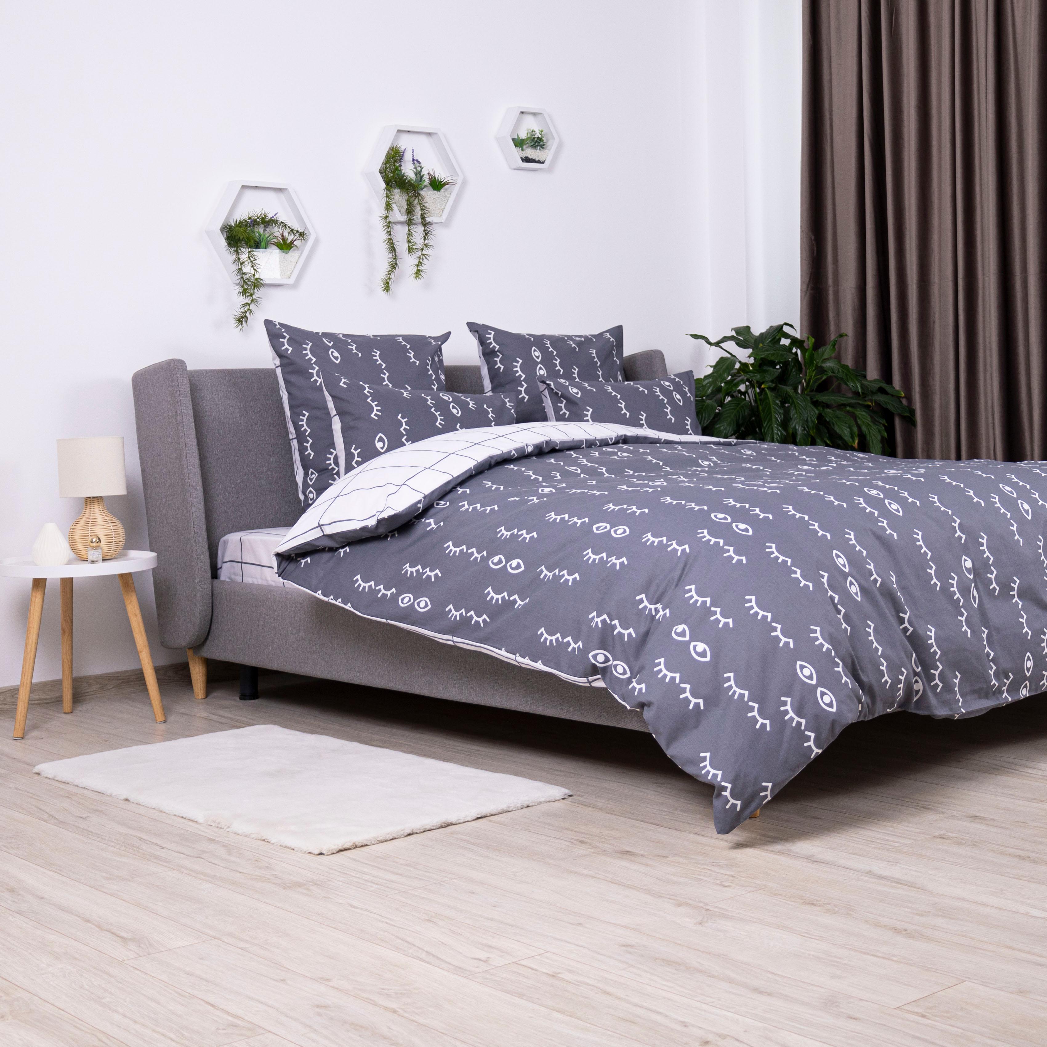 Bedding Set TEP "Soft dreams" Look, 70x70, family - Photo 4