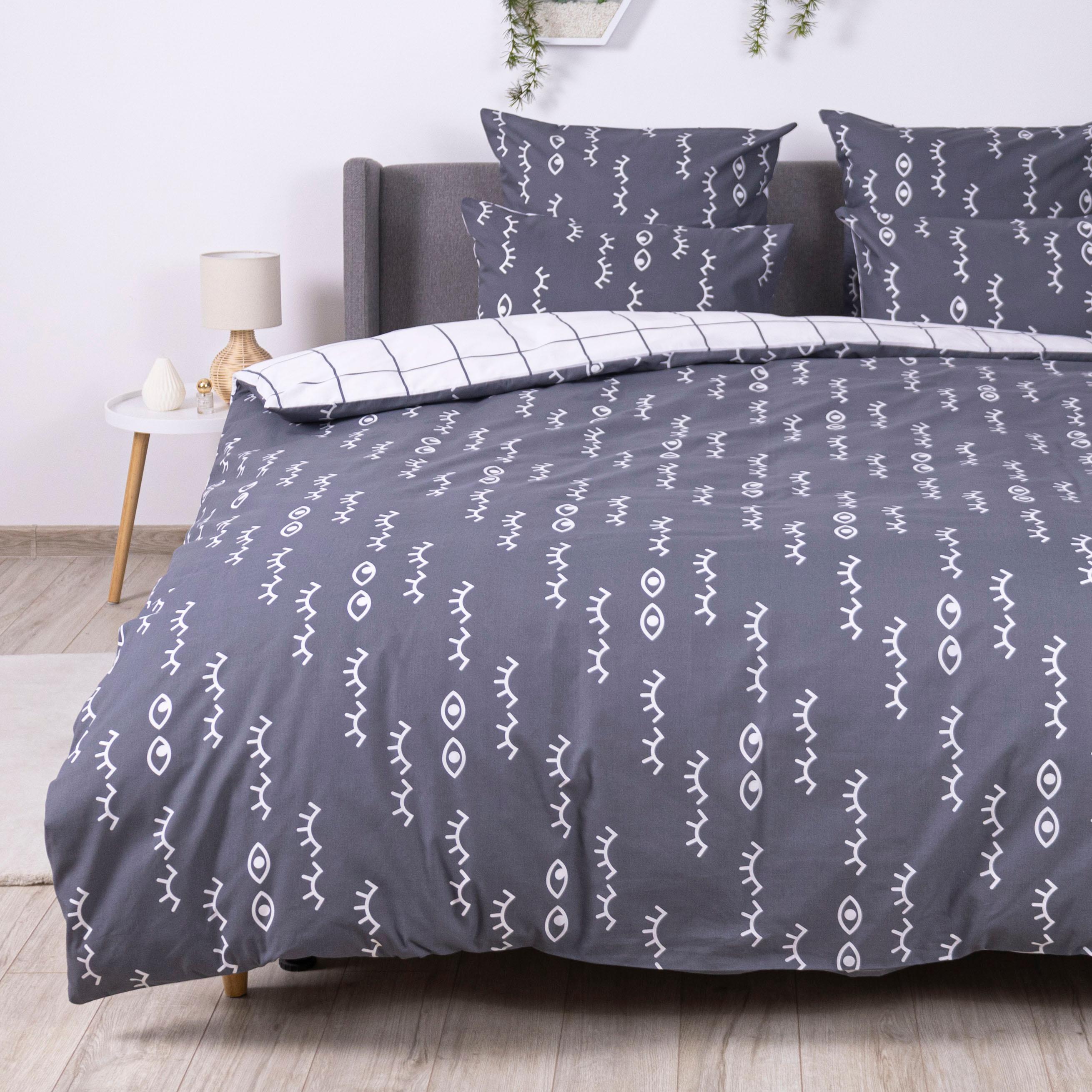 Bedding Set TEP "Soft dreams" Look, 70x70, family - Photo 6