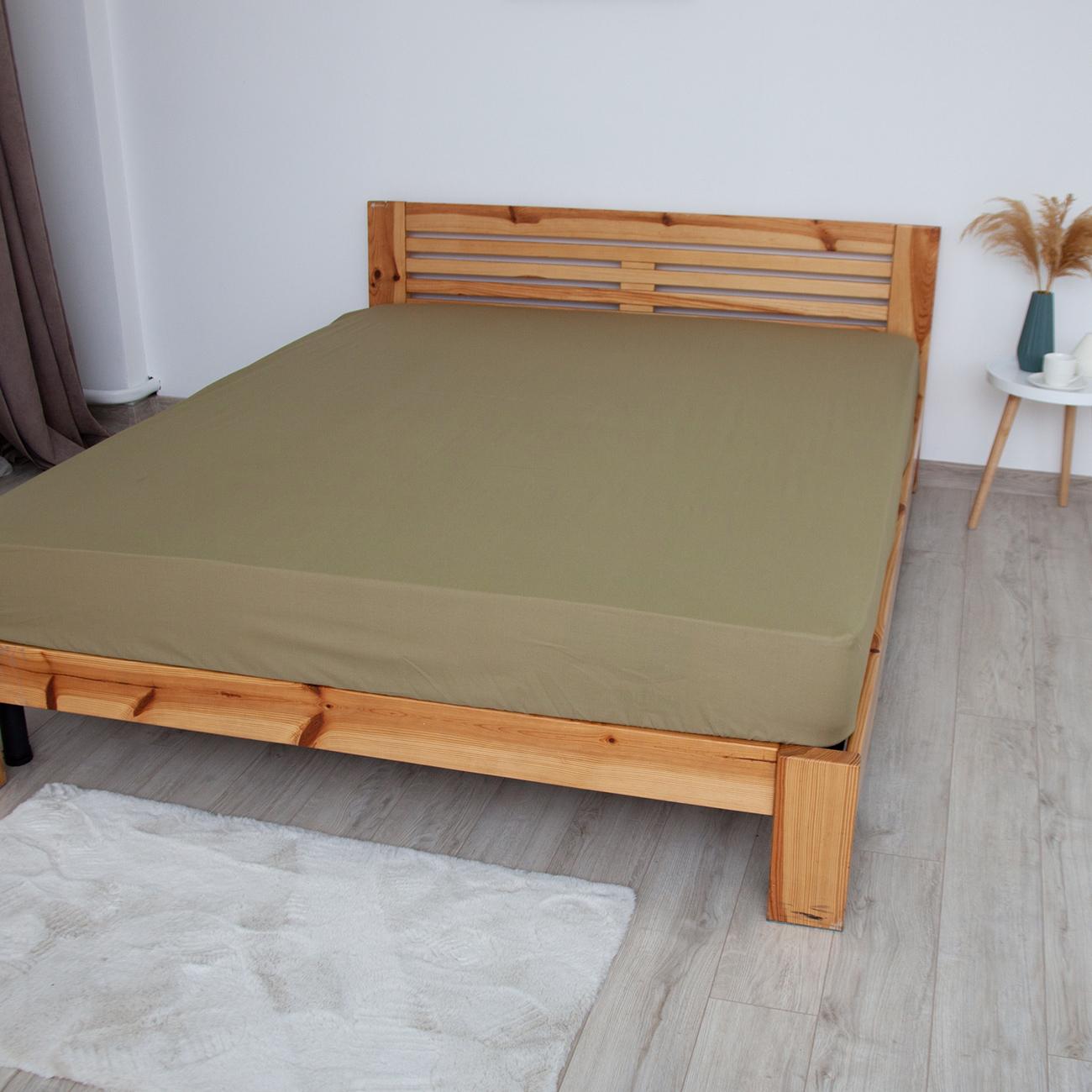 Sheet "NATHNENNYA" Olive, 215x240 - Photo 2
