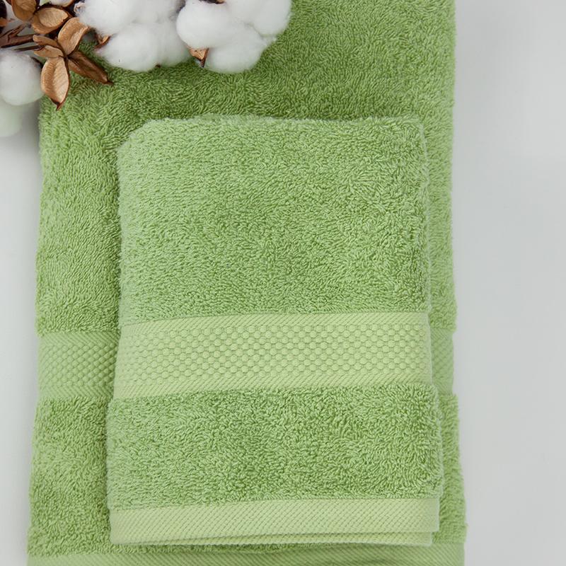 Towel "Honey" (470 g/m2) Salad Green, 50x90 - Photo 4