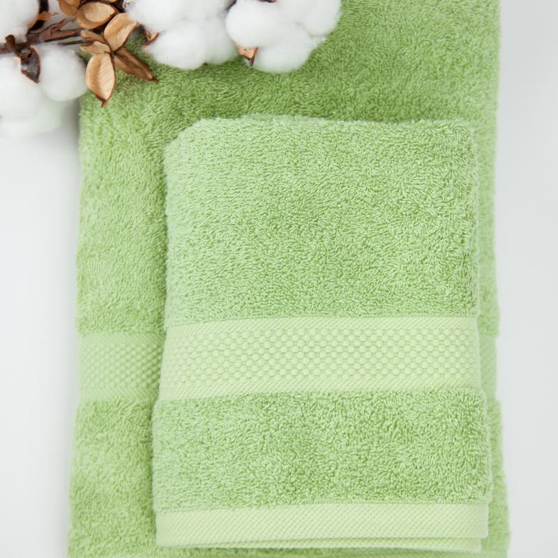 Towel "Honey" (470 g/m2) Salad Green, 50x90 - Photo 5