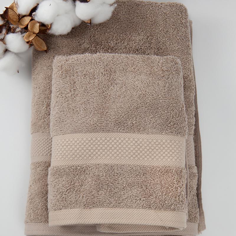 Towel "Honey" (470 g/m2) Cappuccino, 70x140 - Photo 4