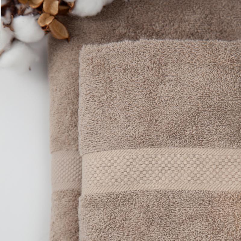 Towel "Honey" (470 g/m2) Cappuccino, 70x140 - Photo 6