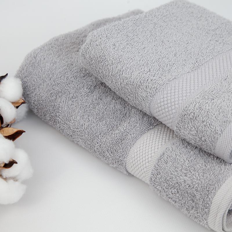 Towel "Honey" (470 g/m2) Silver, 50x90 - Photo 3