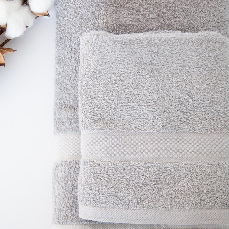 Towel "Honey" (470 g/m2) Silver, 50x90 - Photo 5