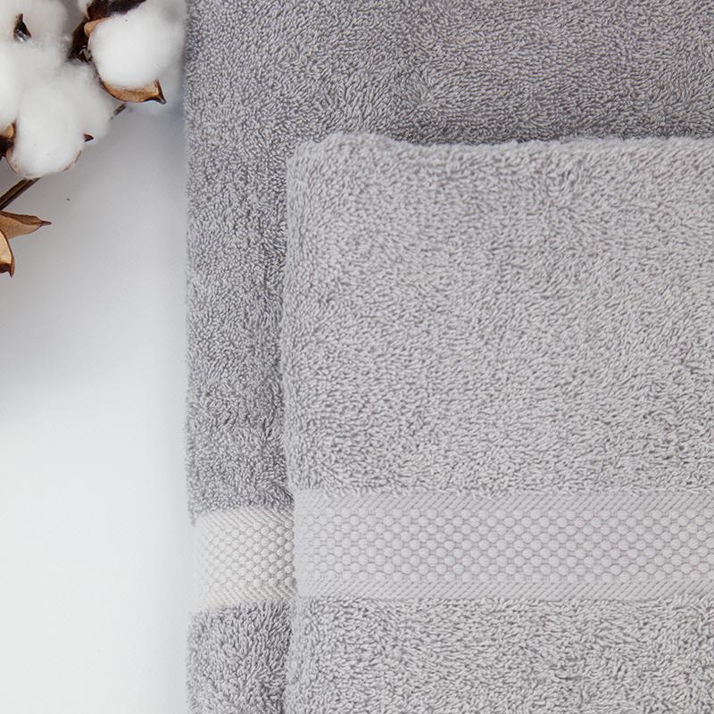 Towel "Honey" (470 g/m2) Silver, 50x90 - Photo 6