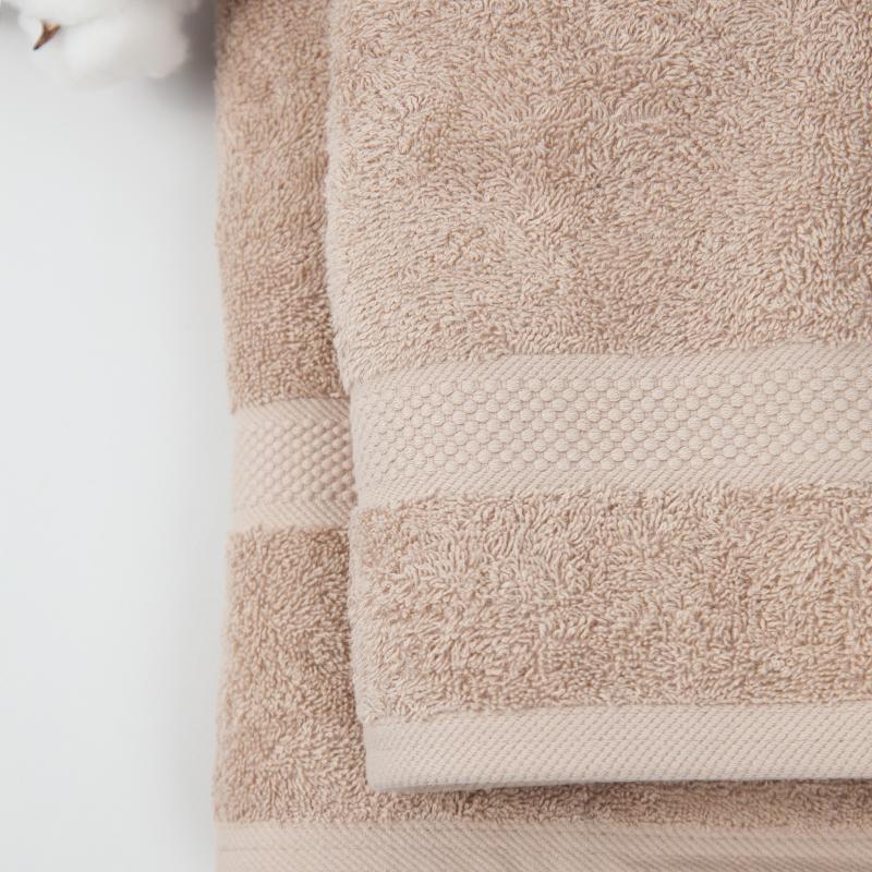 Towel "Honey" (470 g/m2) Latte, 50x90 - Photo 5