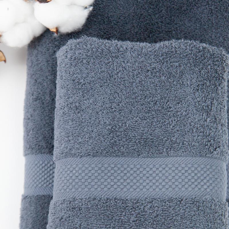 Towel "Honey" (470 g/m2) Gray, 50x90 - Photo 6