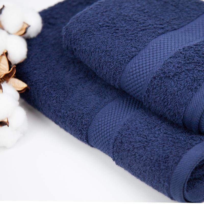 Towel "Honey" (470 g/m2) Dark Blue, 50x90 - Photo 3