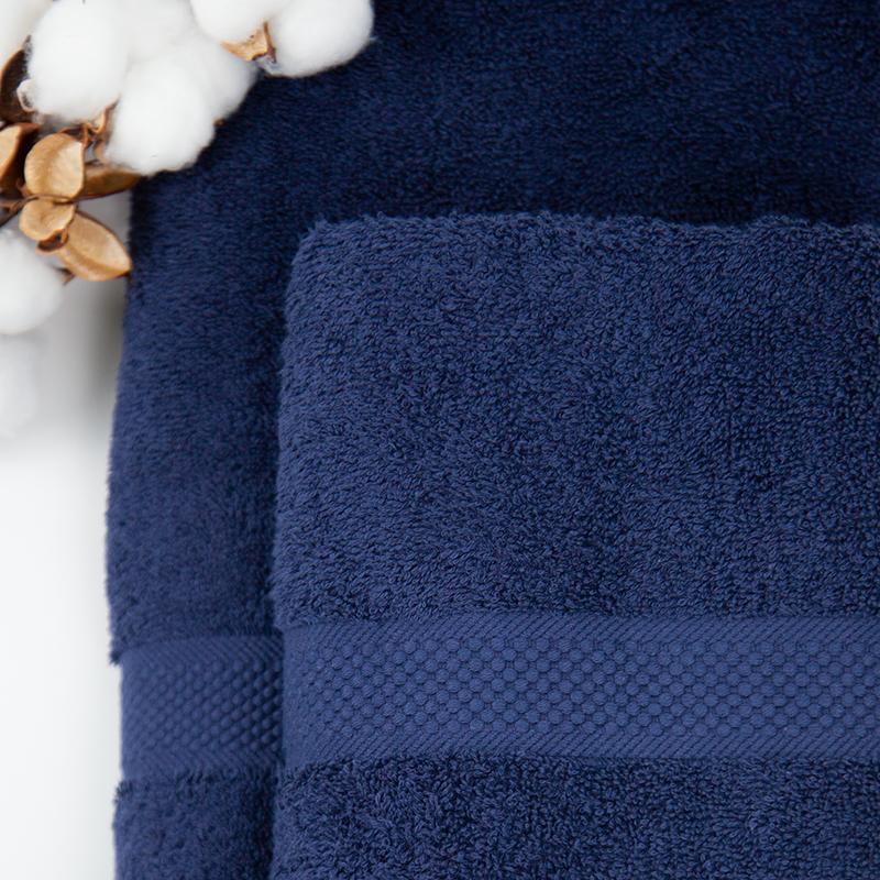 Towel "Honey" (470 g/m2) Dark Blue, 50x90 - Photo 6