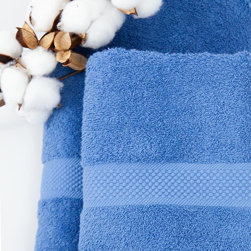 Towel "Honey" (470 g/m2) Blue, 50x90 - Photo 6
