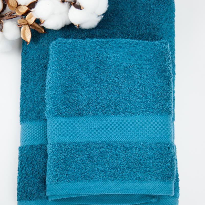 Towel "Honey" (470 g/m2) Cornflower, 70x140 - Photo 4