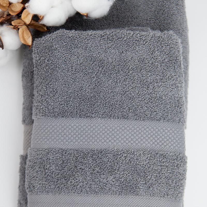 Towel "Honey" (470 g/m2) Stone Gray, 50x90 - Photo 5
