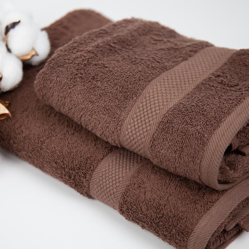 Towel "Honey" (470 g/m2) Brown, 70x140 - Photo 3