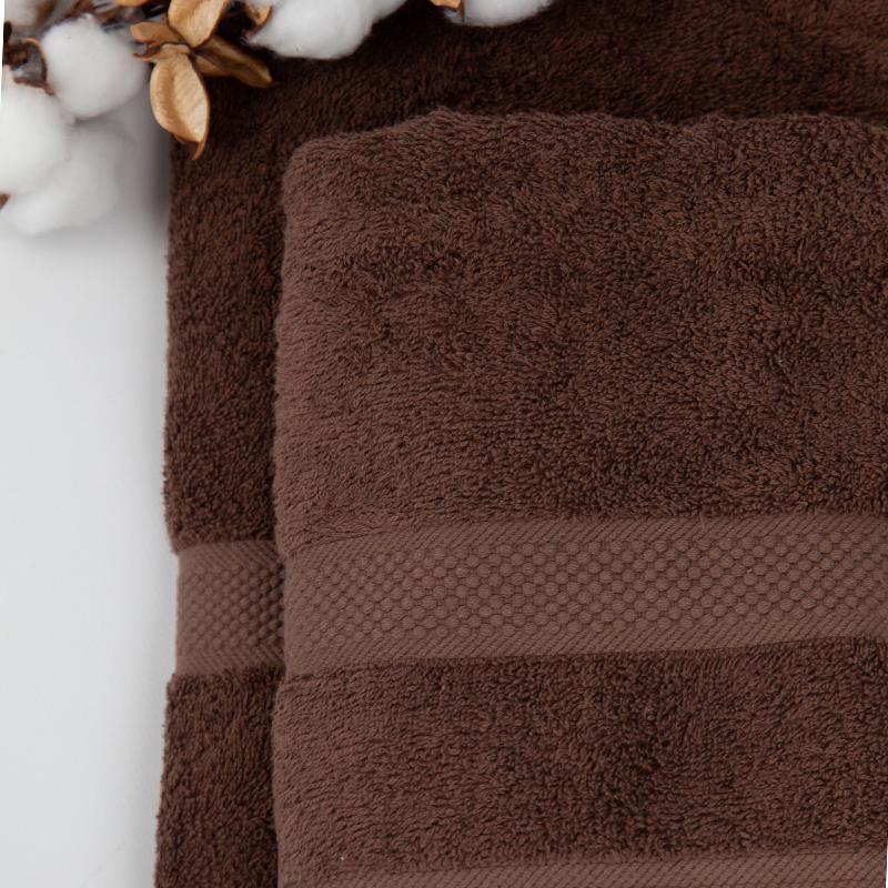 Towel "Honey" (470 g/m2) Brown, 70x140 - Photo 6