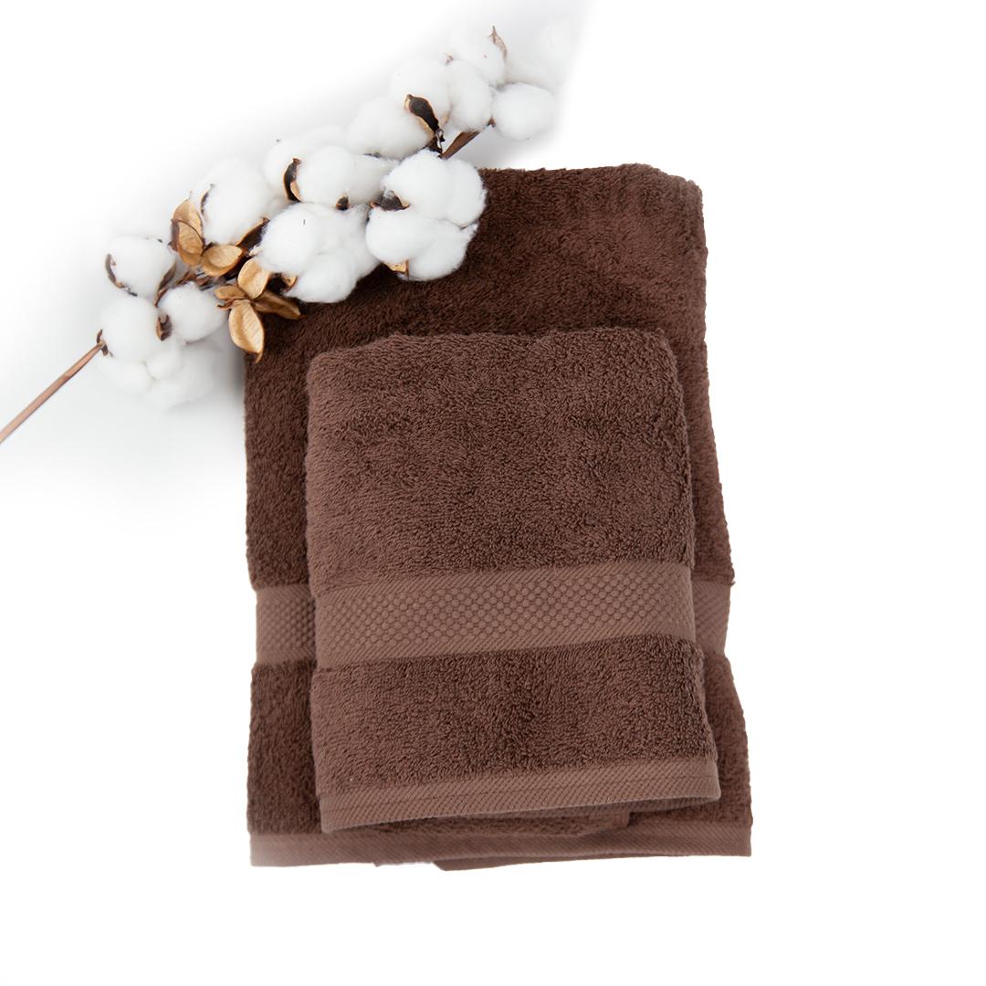 Towel "Honey" (470 g/m2) Brown, 70x140 - Photo 2