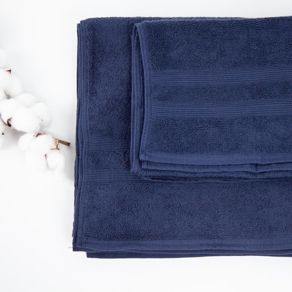 Towel "Tender Touch" (500 g/m2) Dark Blue, 70x140 - Photo 5