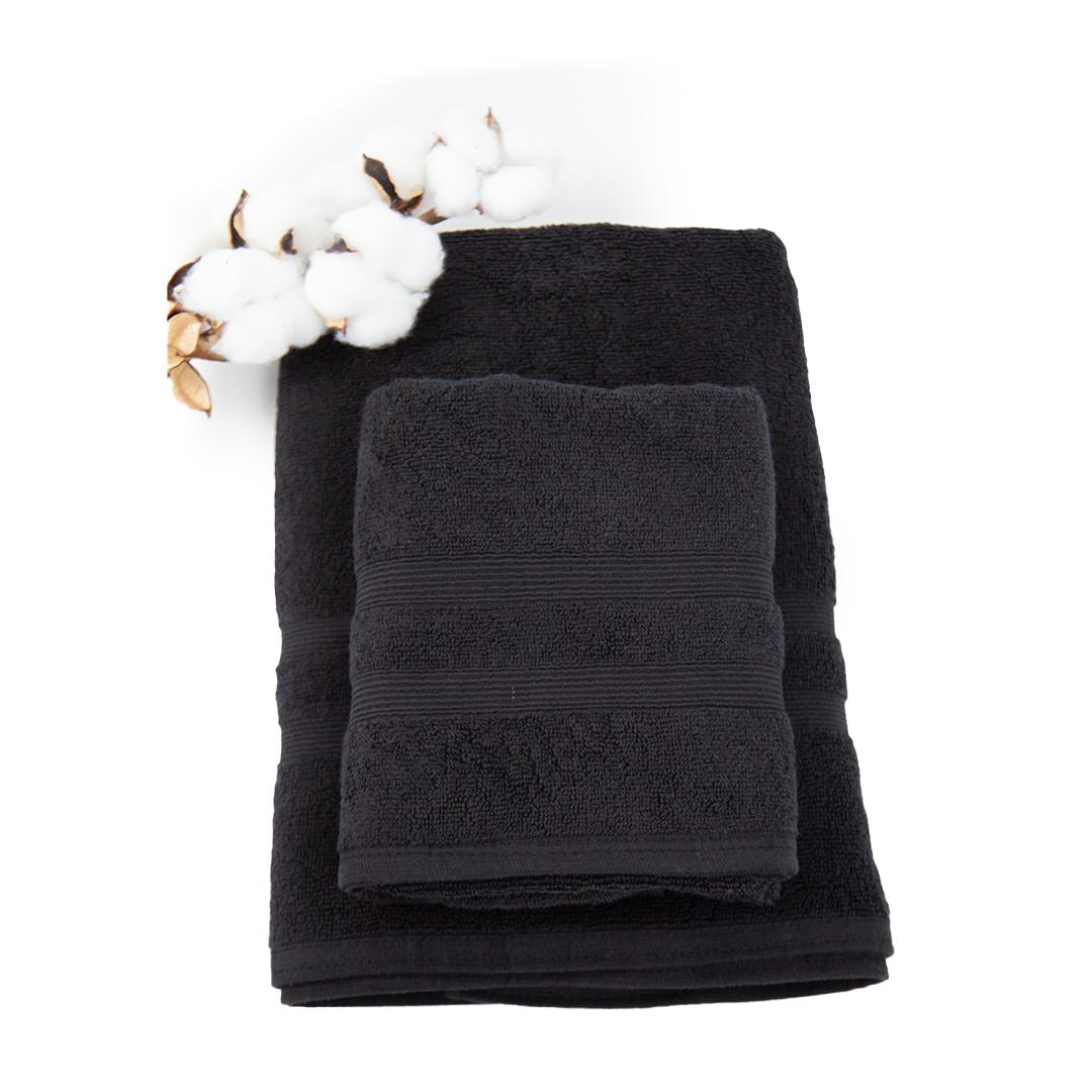 Towel "Tender Touch" (500 g/m2) Black, 50x90 - Photo 2
