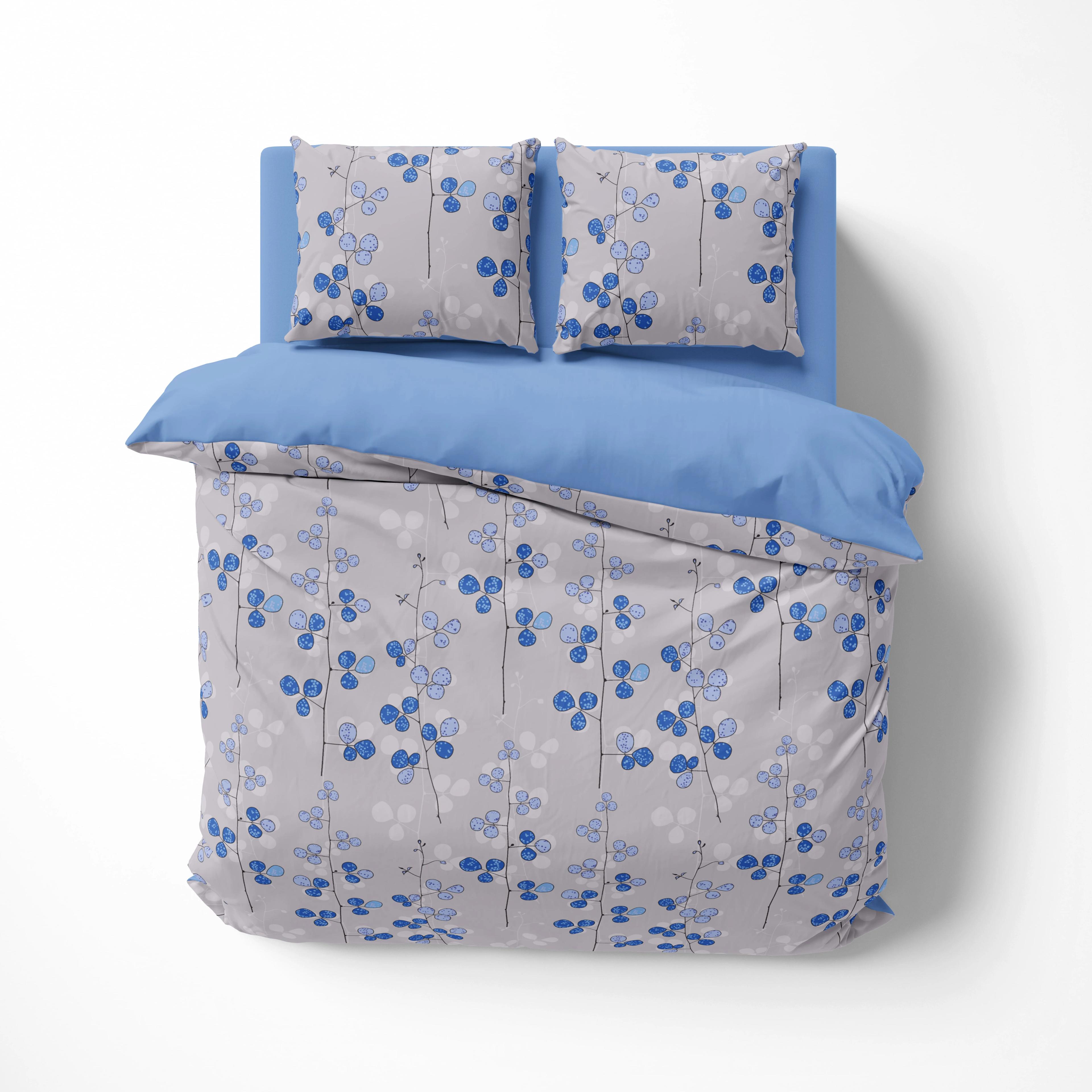 Постільна білизна ТЕП "Soft dreams" Blue Flowers, 70x70