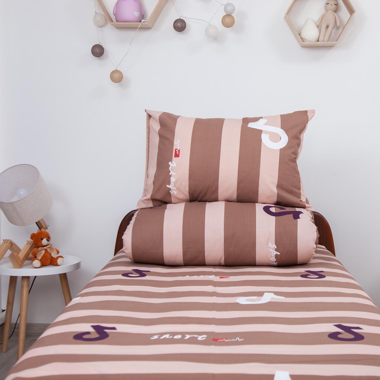 Постільна білизна ТЕП "Soft dreams" Тренди (коричневий), 50x70, підліткова - Фото 6