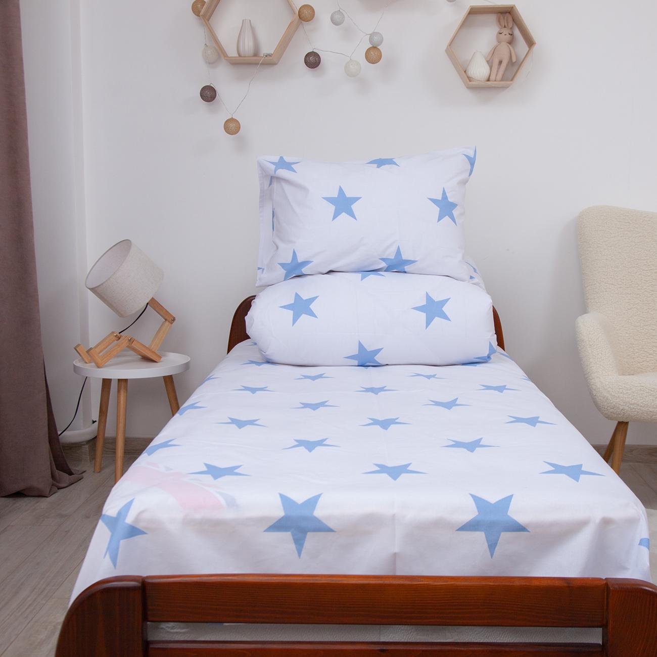 Bedding Set TEP "Soft dreams" Zirki (Blue), 50x70, teenage - Photo 7