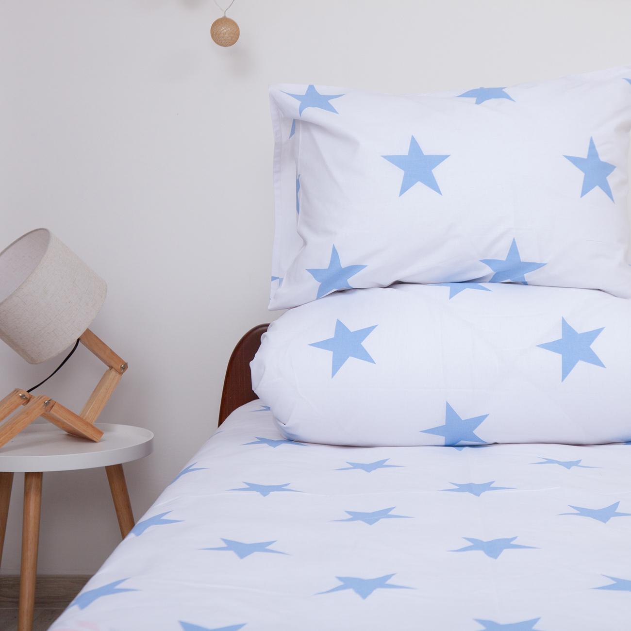 Bedding Set TEP "Soft dreams" Zirki (Blue), 50x70, teenage - Photo 2