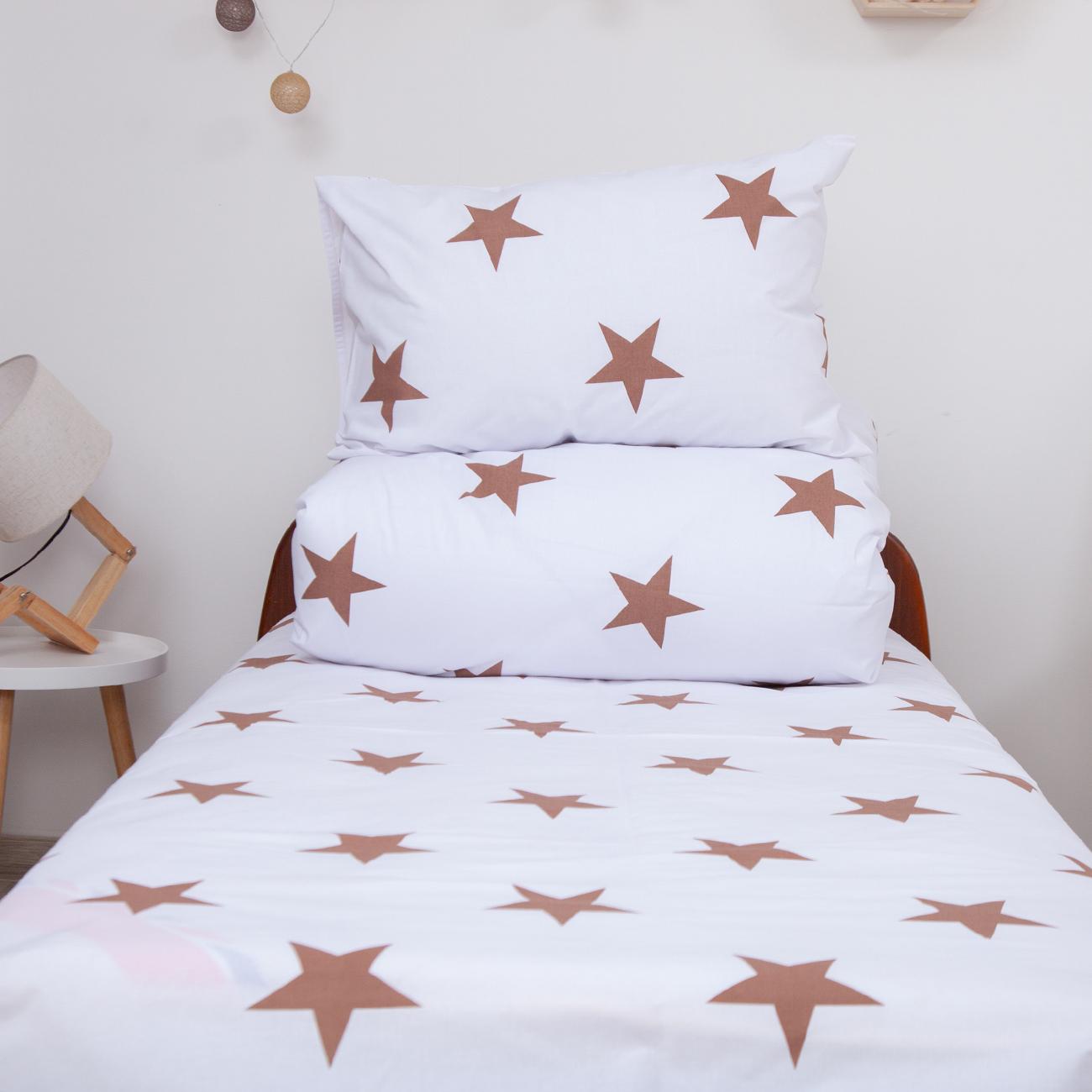 Bedding Set TEP "Soft dreams" Zirki (Cocoa), 50x70, teenage - Photo 6