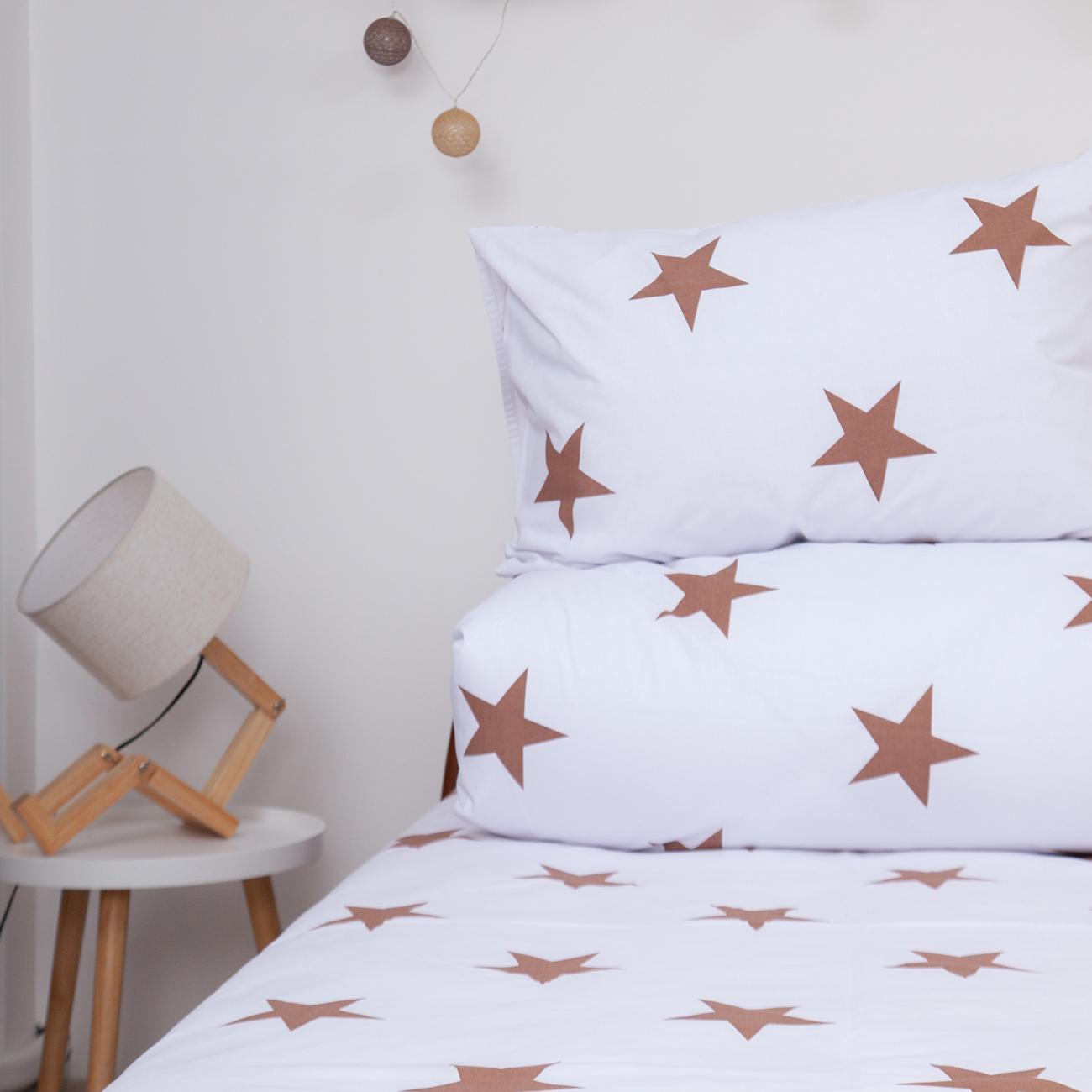 Bedding Set TEP "Soft dreams" Zirki (Cocoa), 50x70, teenage - Photo 2
