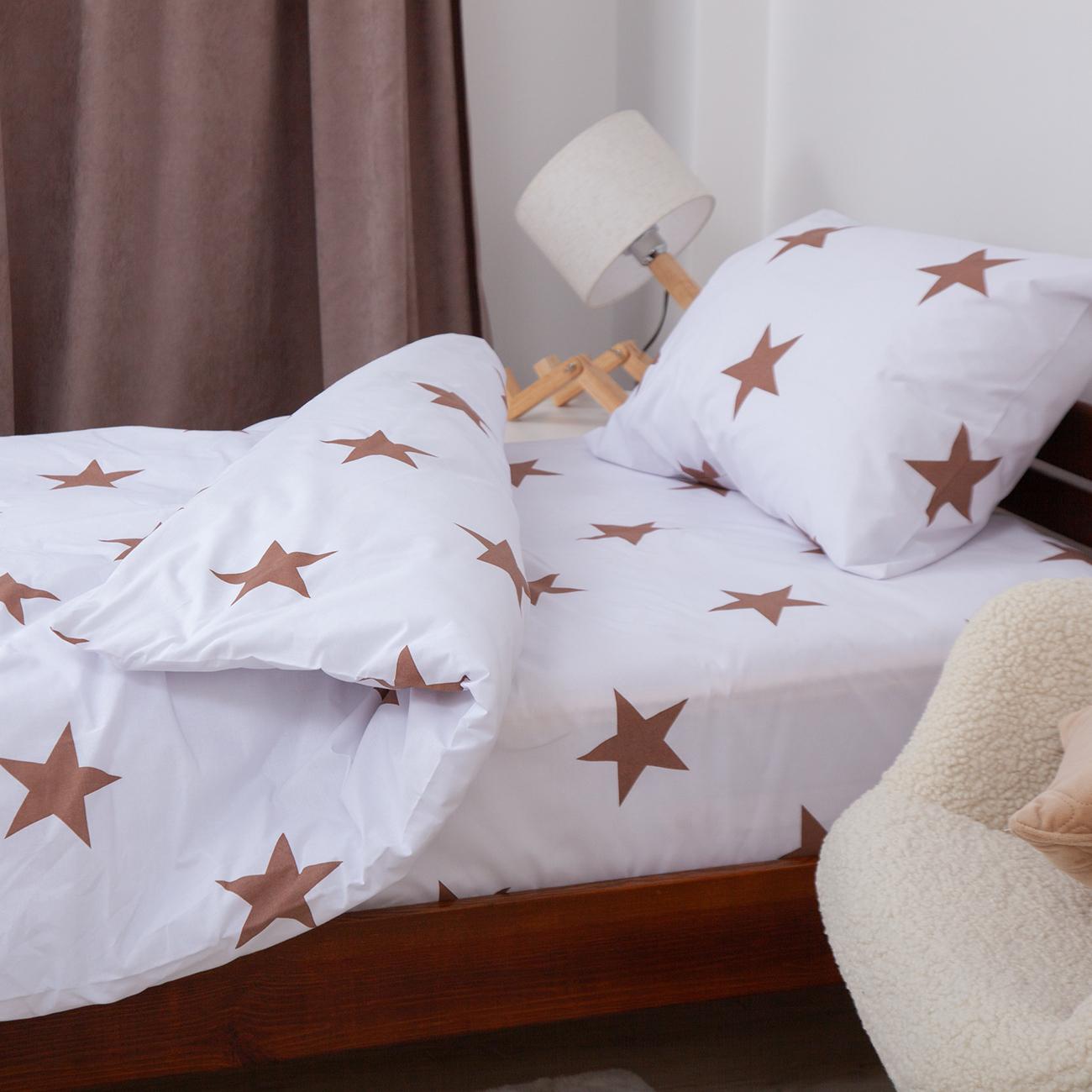Bedding Set TEP "Soft dreams" Zirki (Cocoa), 50x70, teenage - Photo 7