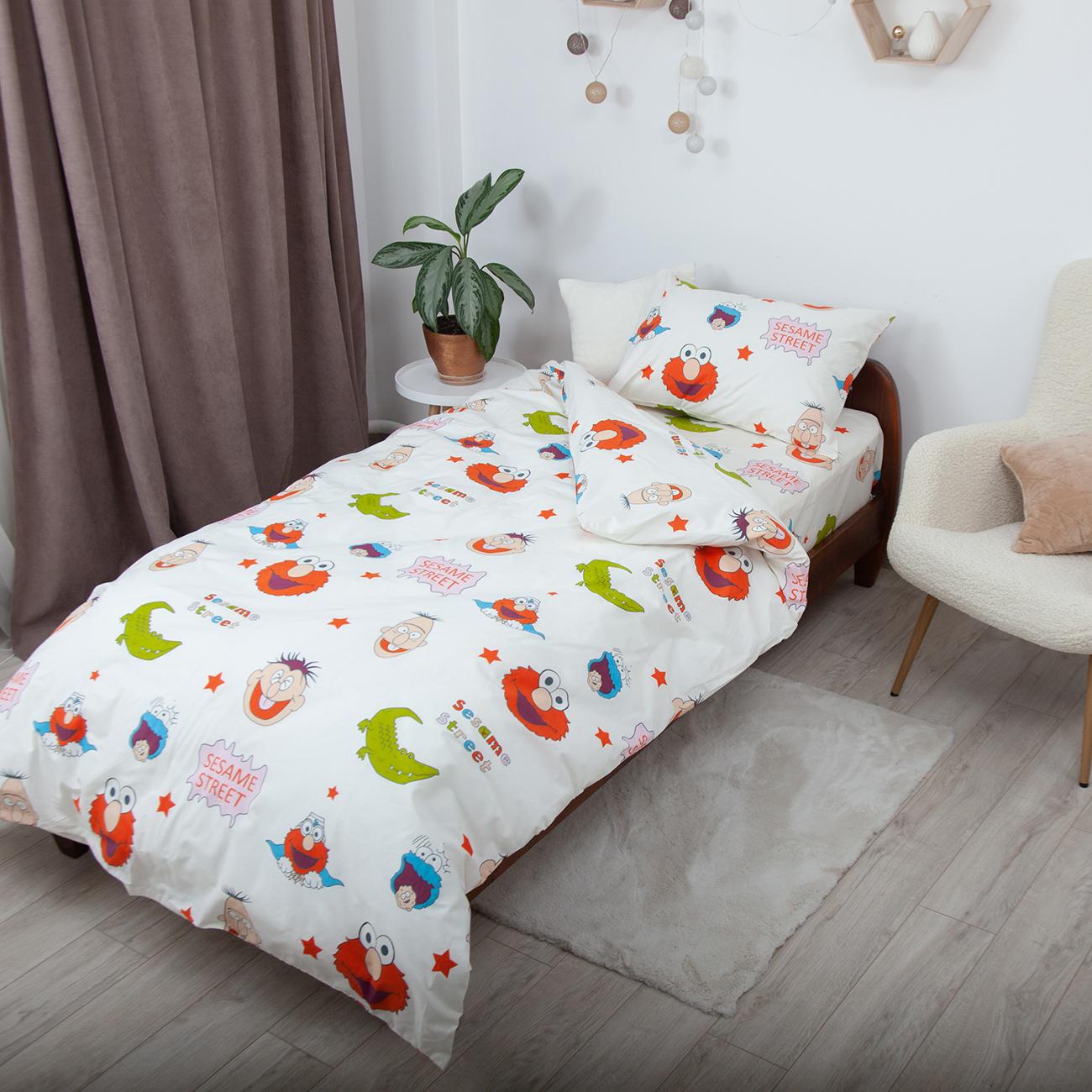 Постільна білизна ТЕП "Soft dreams" Сезам Стріт, 50x70, підліткова - Фото 4