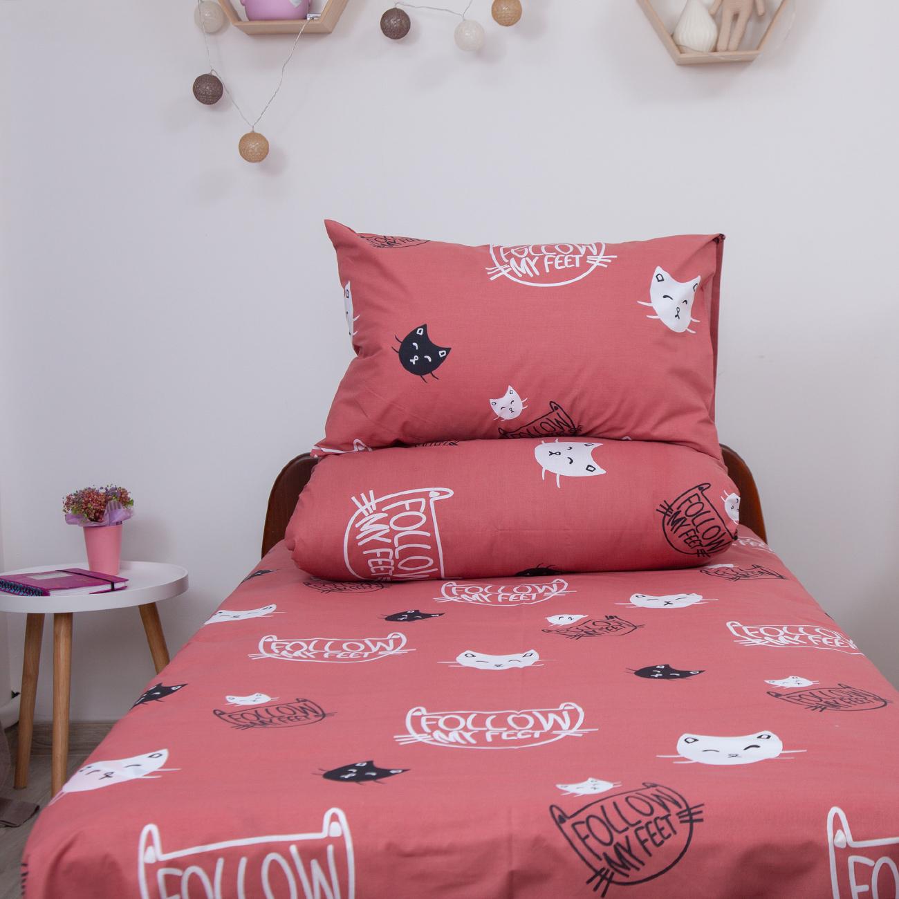 Постільна білизна ТЕП "Soft dreams" Кошенятка (коричневий), 50x70, підліткова - Фото 6