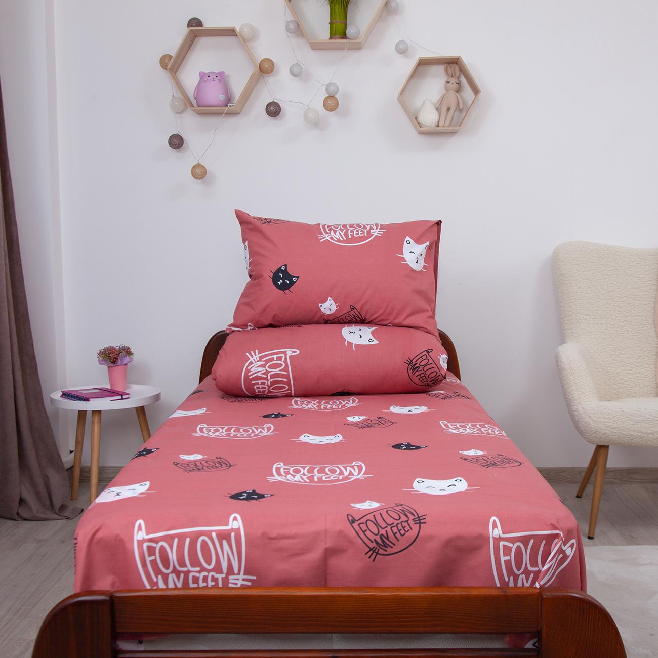 Постільна білизна ТЕП "Soft dreams" Кошенятка (коричневий), 50x70, підліткова - Фото 7