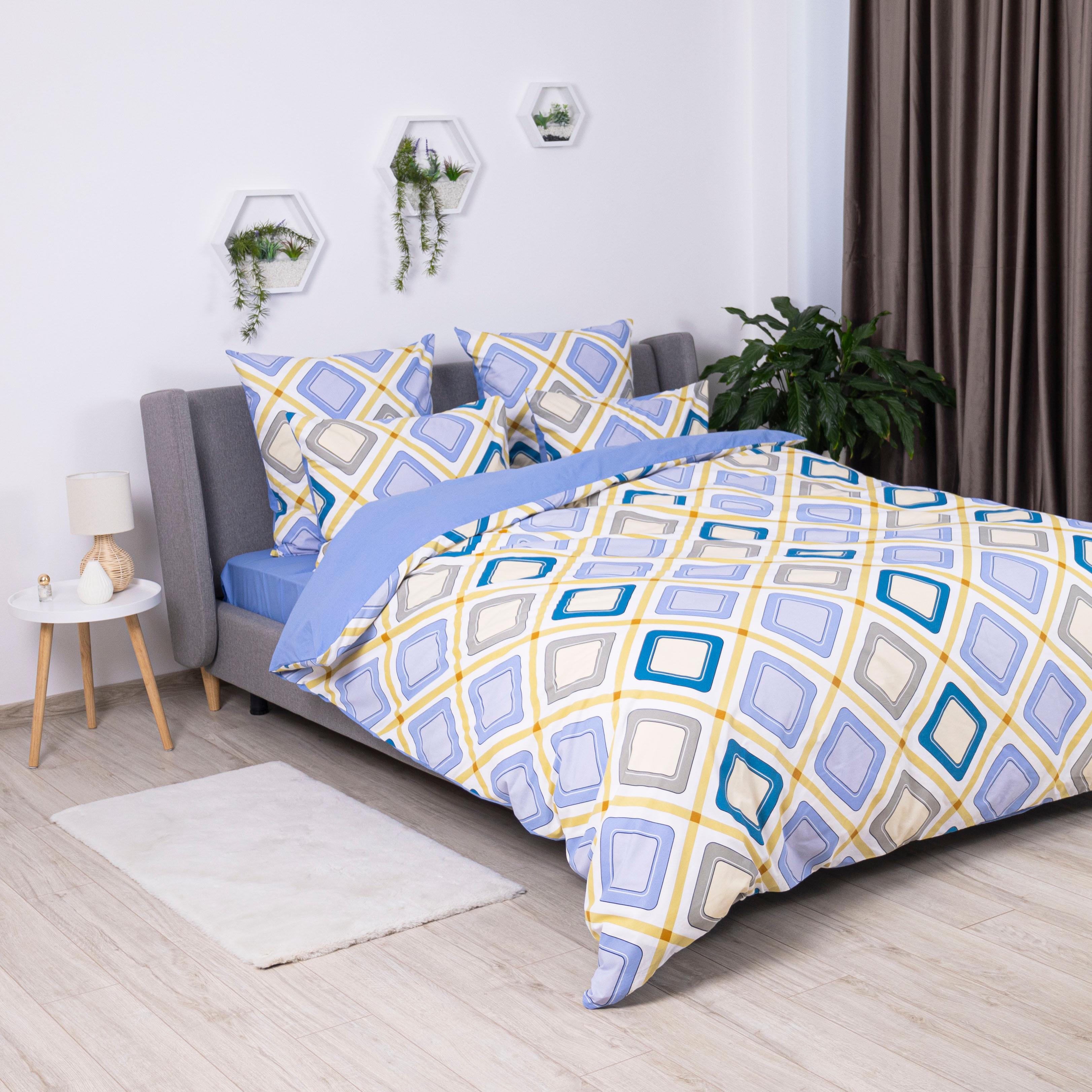 Постільна білизна ТЕП "Happy Sleep" Блакитна дюна, 50x70, сімейна - Фото 3