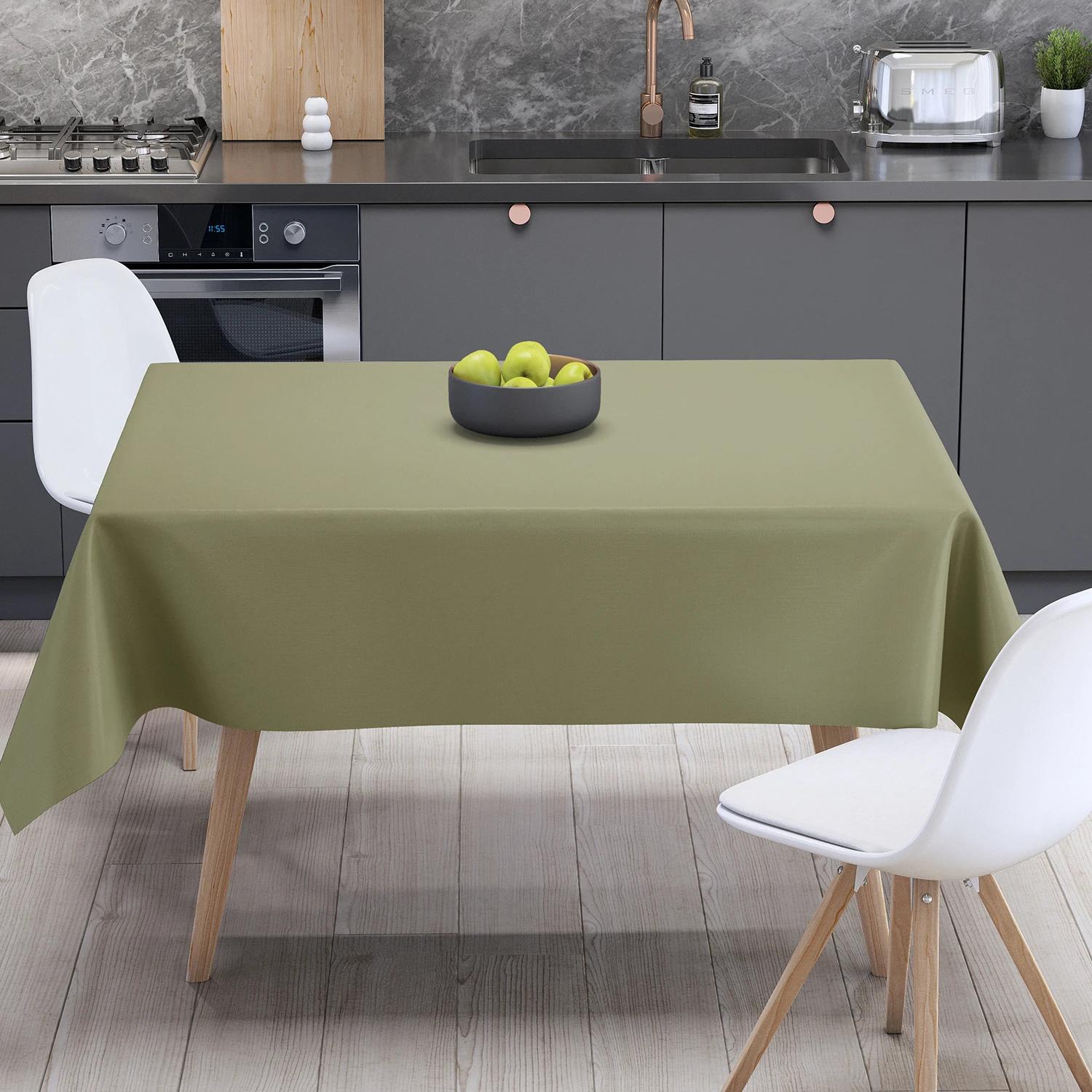 Tablecloth "Aquastop" water repellent Olive