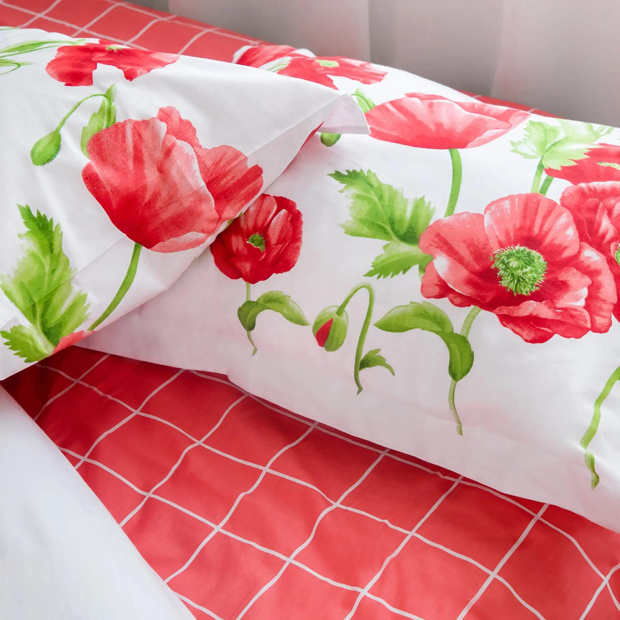 Постільна білизна "RANFORCE" Маковий букет, євро - Фото 7 Постільна білизна "RANFORCE" Маковий букет, євро - Фото 7