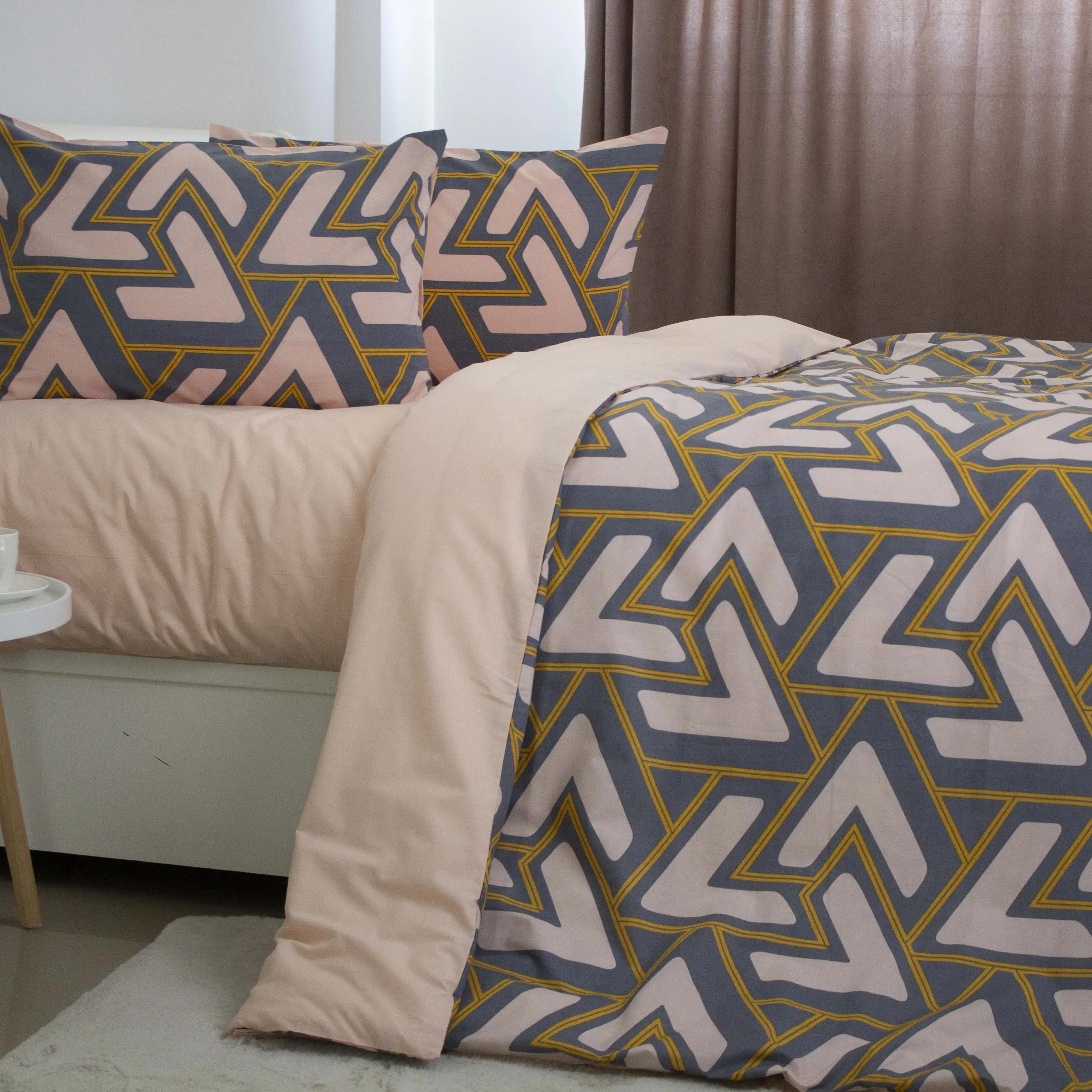 Bed Linen Set TEP "Happy Sleep" Abstract Triangles, one and a half - Photo 3 Bed Linen Set TEP "Happy Sleep" Abstract Triangles, one and a half - Photo 3