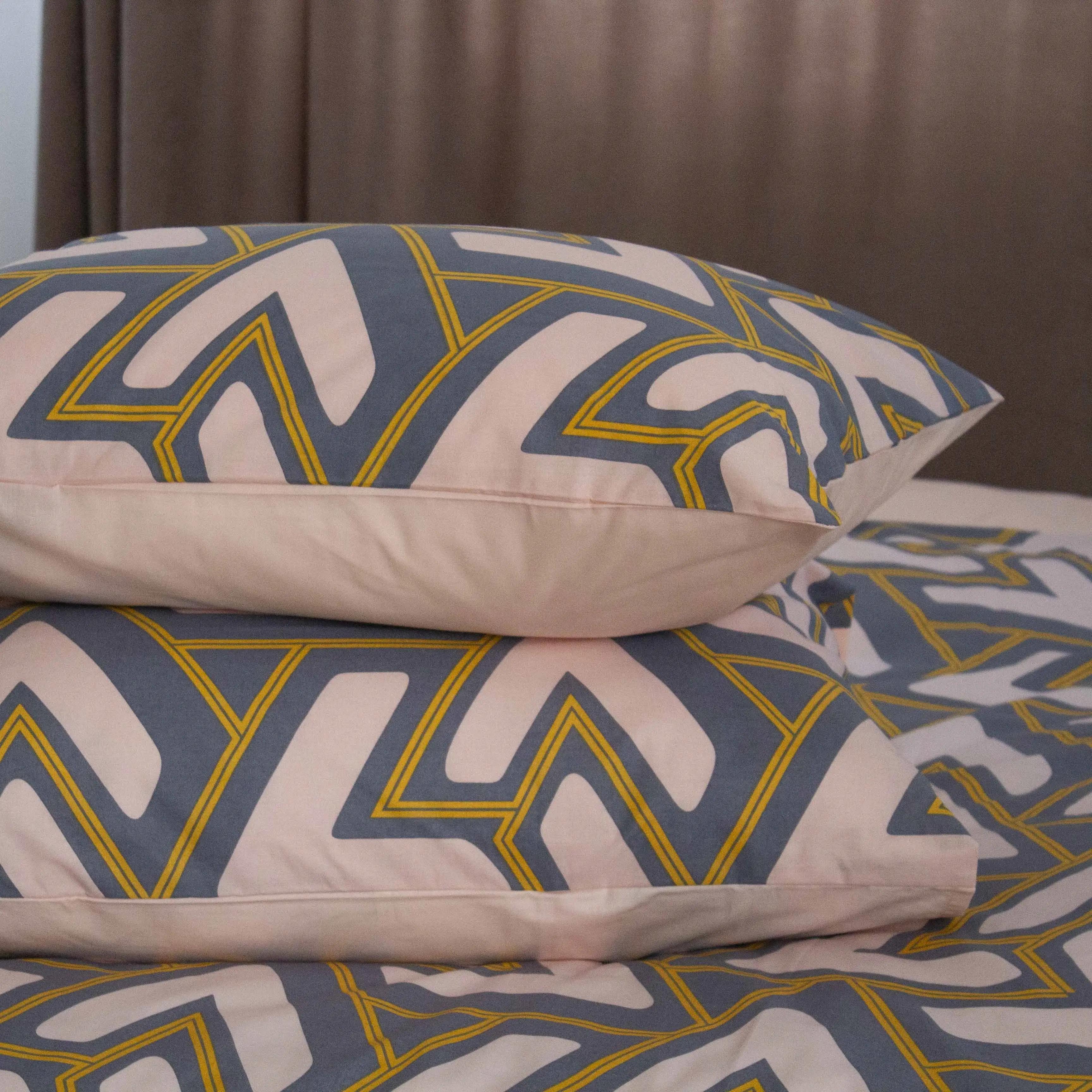 Bed Linen Set TEP "Happy Sleep" Abstract Triangles, one and a half - Photo 5 Bed Linen Set TEP "Happy Sleep" Abstract Triangles, one and a half - Photo 5