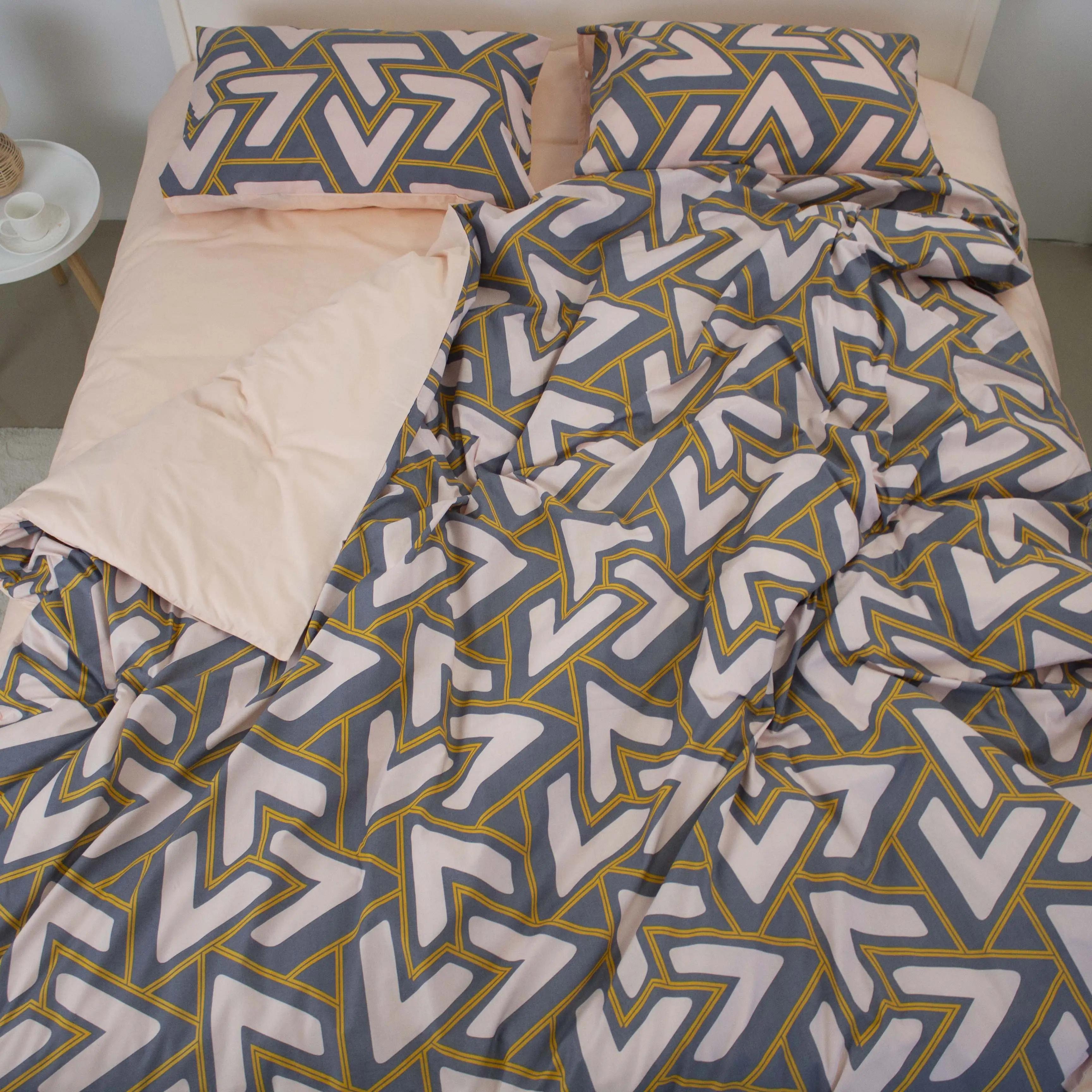 Bed Linen Set TEP "Happy Sleep" Abstract Triangles, one and a half - Photo 7 Bed Linen Set TEP "Happy Sleep" Abstract Triangles, one and a half - Photo 7