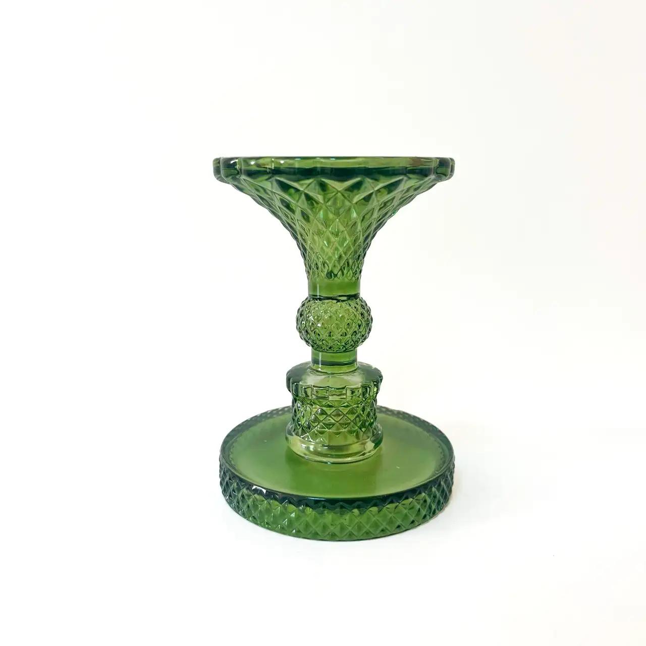 Подсвечник «Green Shine», 11,5 см, стекло, зеленый Подсвечник «Green Shine», 11,5 см, стекло, зеленый