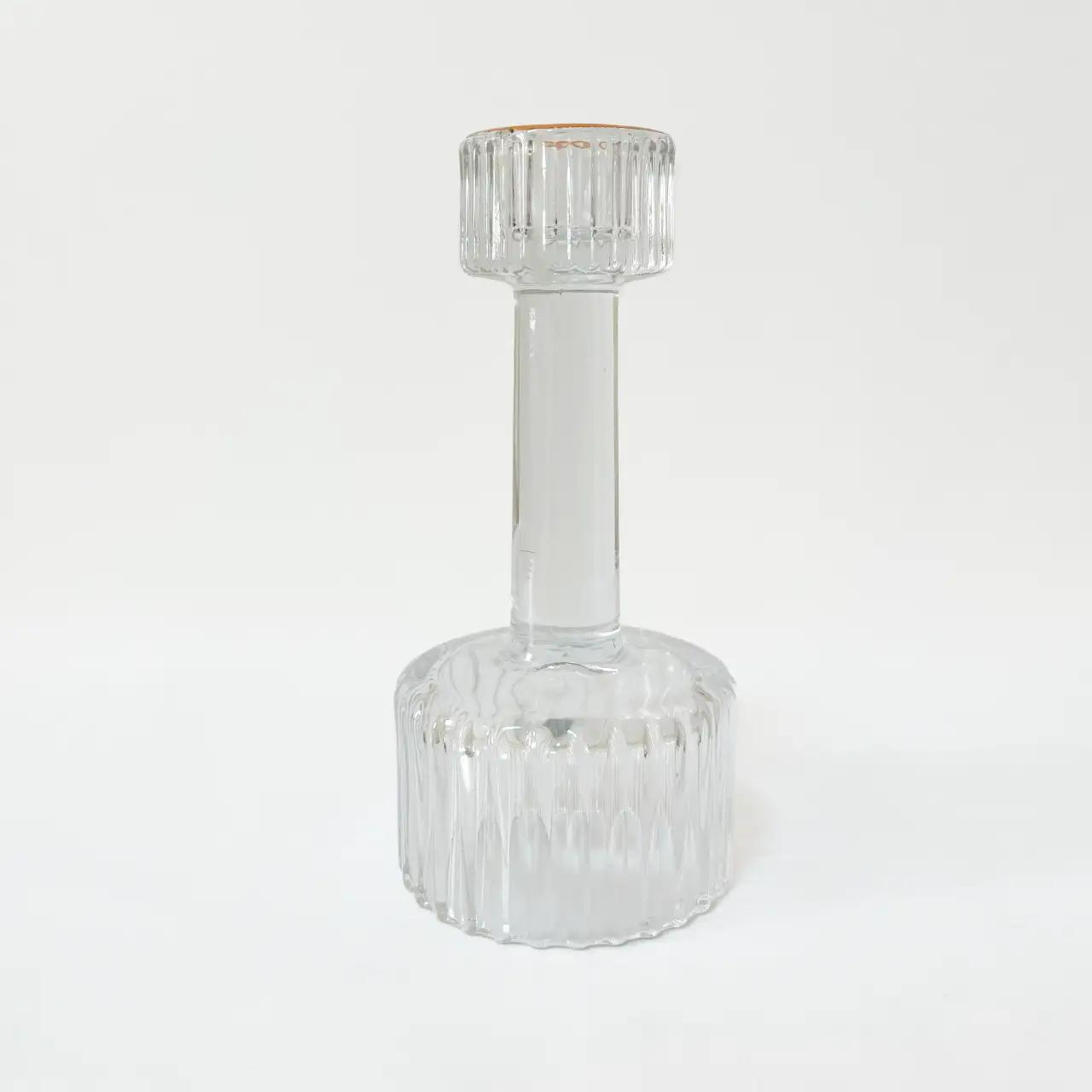 Підсвічник «Crystal Warmth», 15 см, скло, прозорий Підсвічник «Crystal Warmth», 15 см, скло, прозорий