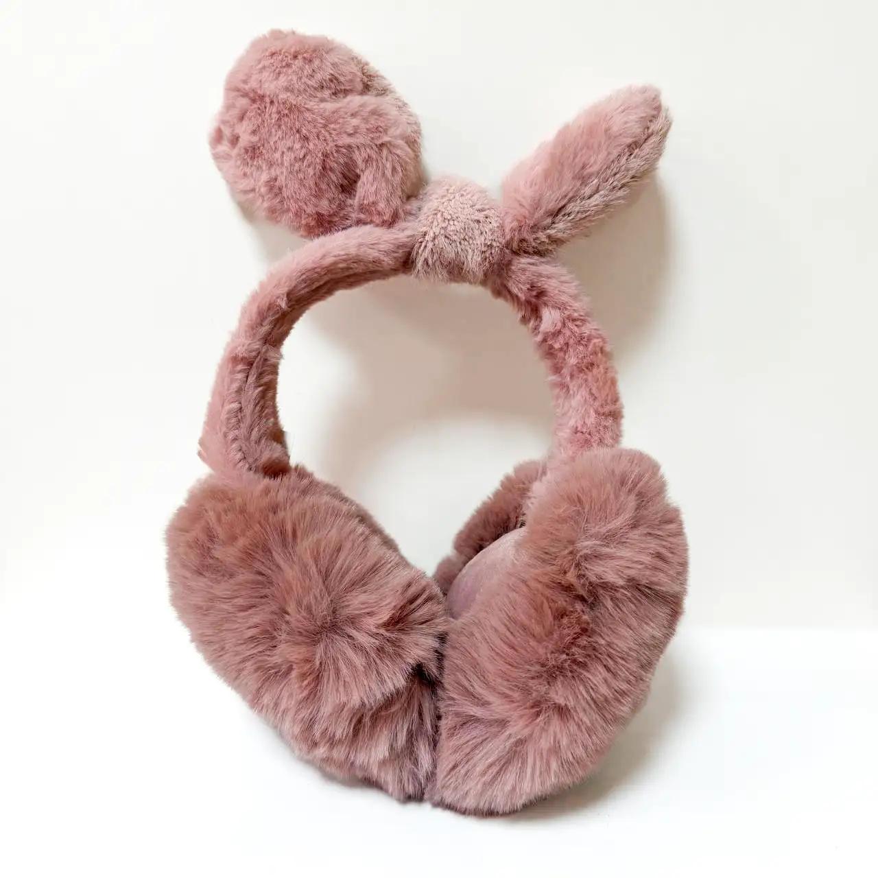 Дитячі навушники ТЕП Cozy Bunny темно-рожеві Дитячі навушники ТЕП Cozy Bunny темно-рожеві