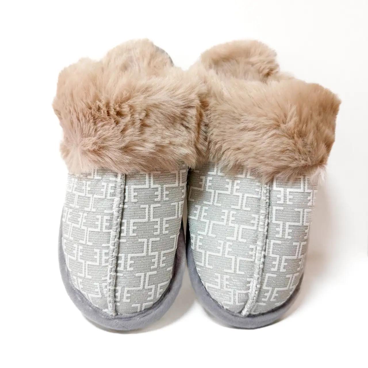 Женские тапочки Comfort Line, размер 36–41, серые Женские тапочки Comfort Line, размер 36–41, серые