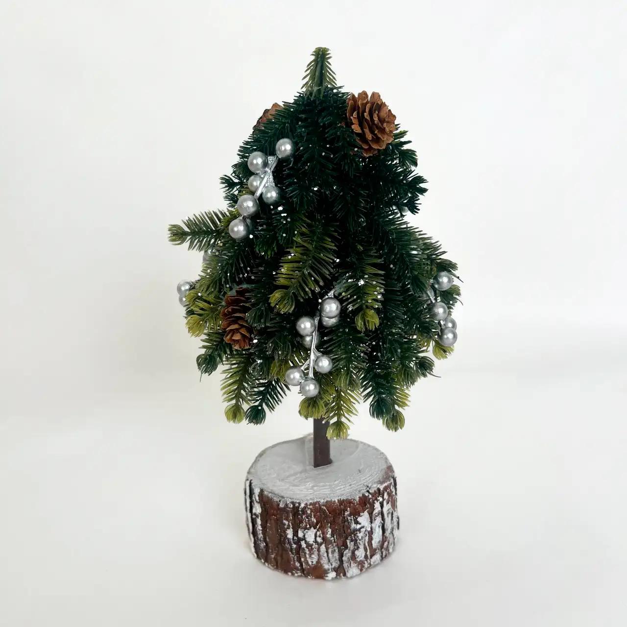 Декоративная фигурка «Frosty Pine», 27 см, зеленая Декоративная фигурка «Frosty Pine», 27 см, зеленая
