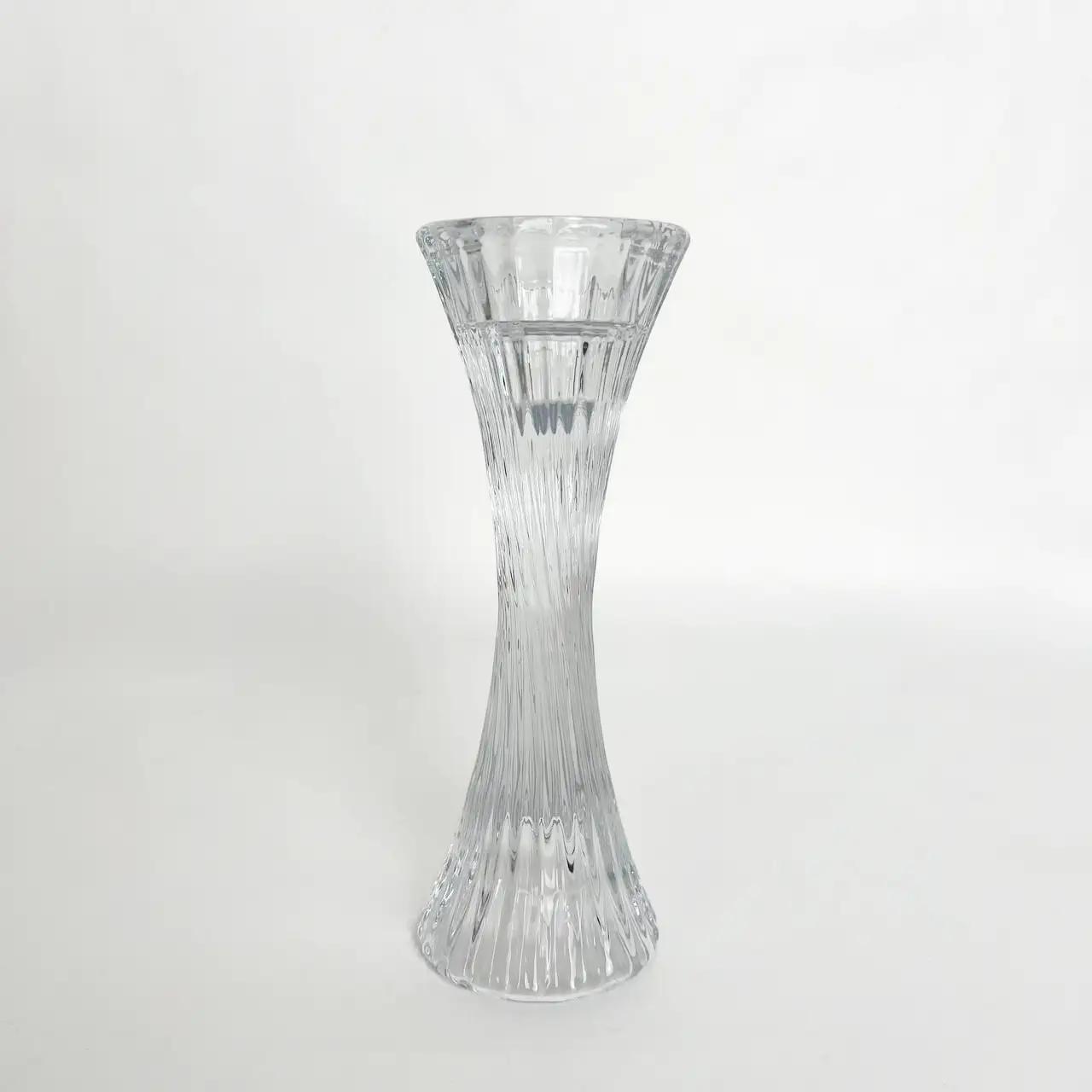 Glass Light Candle Holder, 20 cm, glass, transparent Glass Light Candle Holder, 20 cm, glass, transparent