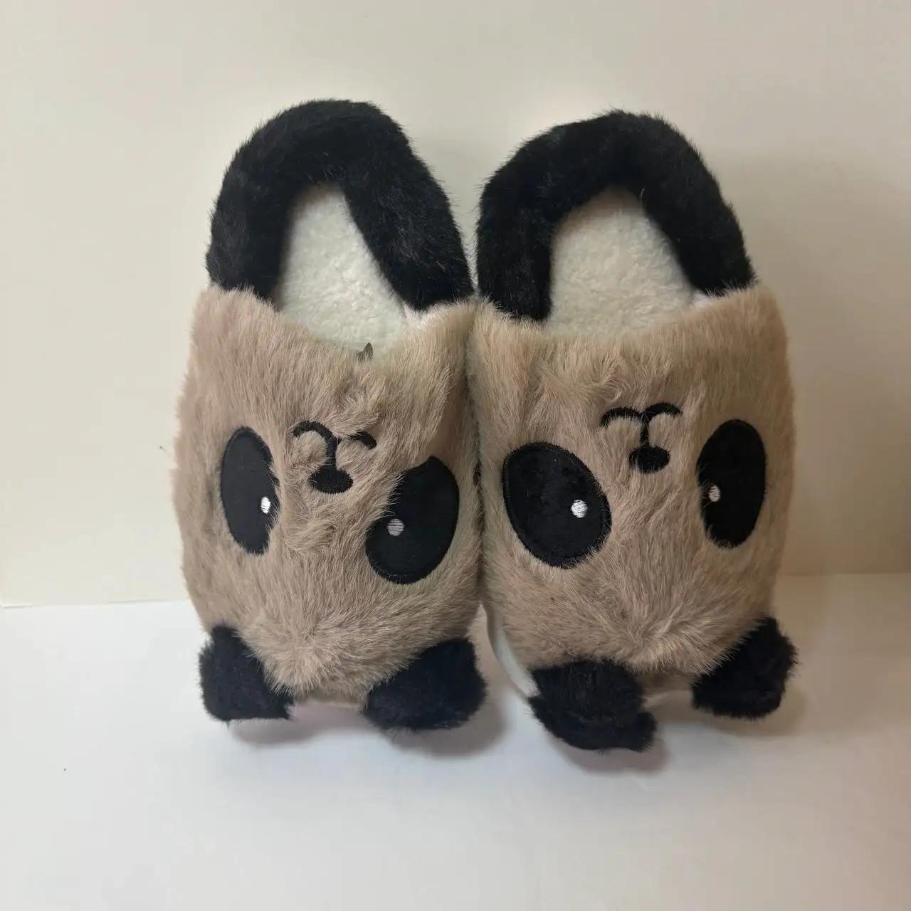 Капці дитячі Panda Mood, розмір 30–35, капучино Капці дитячі Panda Mood, розмір 30–35, капучино